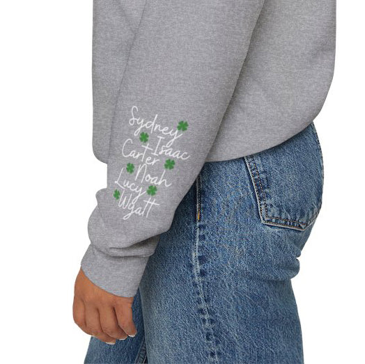 St. Patrick's Day Sweatshirt for Grandma | Personalized Grandma Sweatshirt