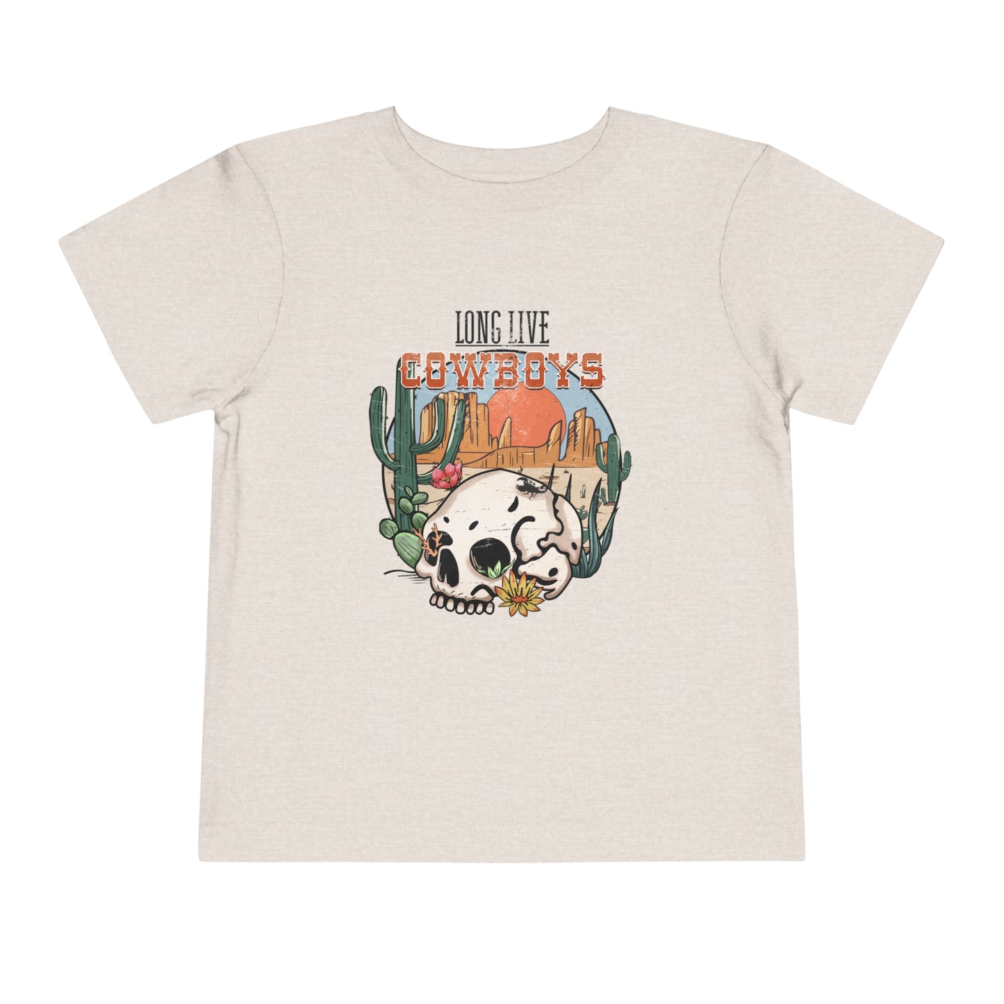 Long Live Cowboys | Toddler Cowboy T-Shirt | Retro Western Tee