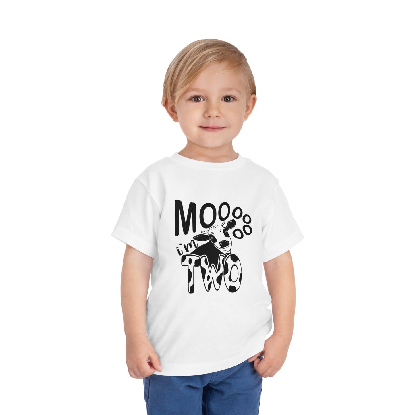 Moo I'm Two | Cow 2nd Birthday T-Shirt