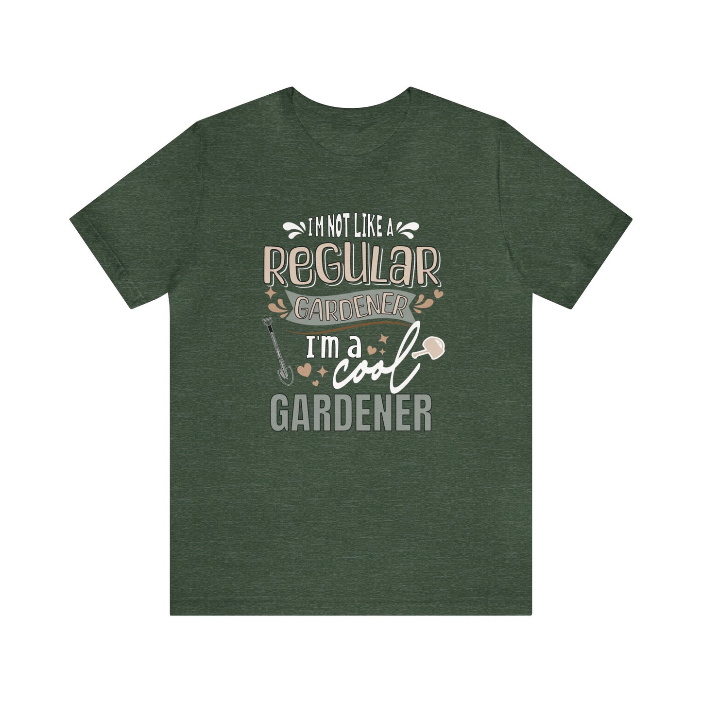 Adult "I'm A Cool Gardener" Unisex Jersey Short Sleeve Tee
