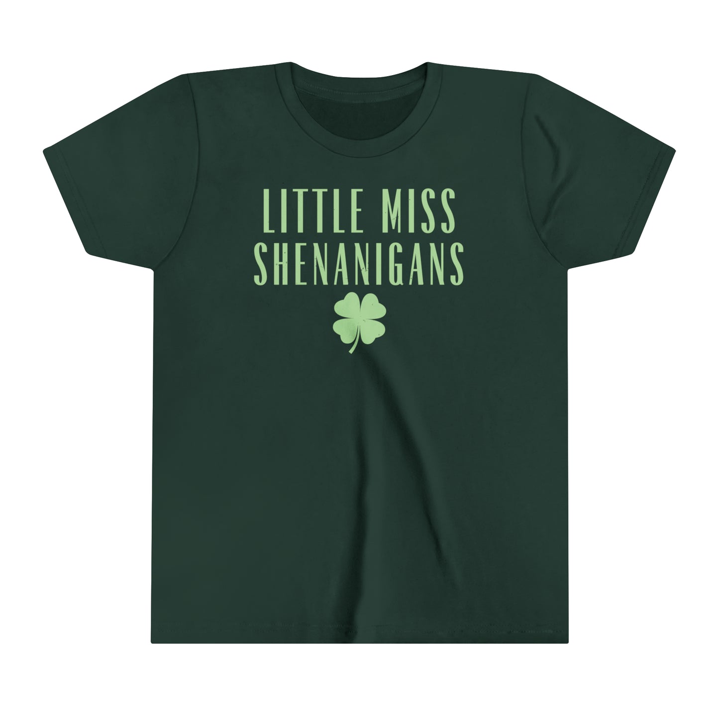 Little Miss Shenanigans - Youth Jersey Short Sleeve Tee