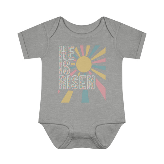 He Is Risen | Easter Bodysuit for Baby