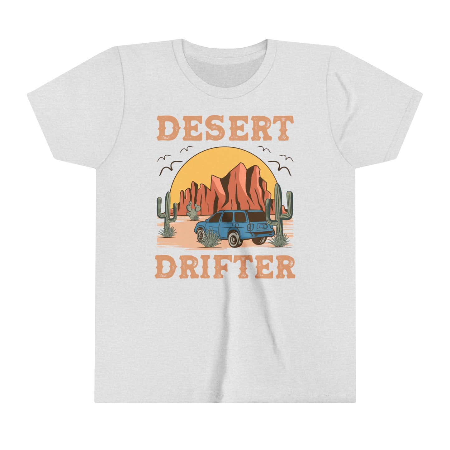 Desert Drifter Youth T-Shirt | Retro Western Kid's Tee