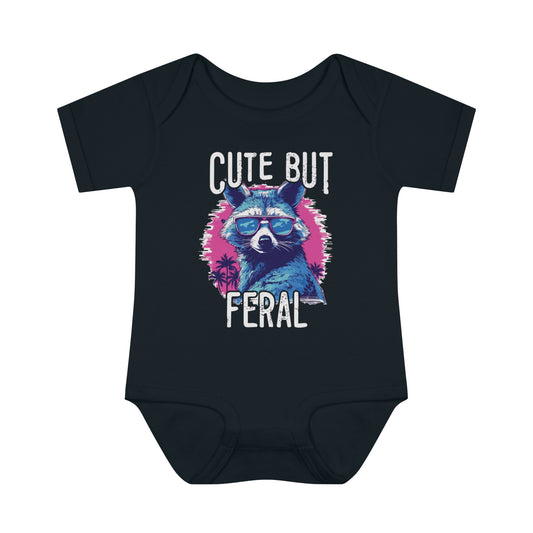 Cute But Feral | Baby Bodysuit | Baby Streetwear