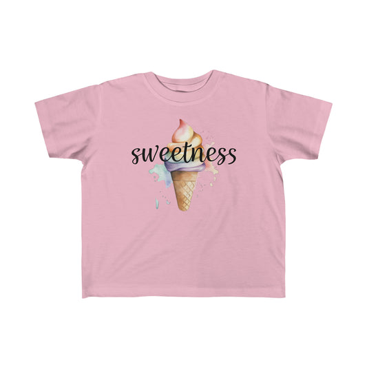 "Sweetness" Fine Jersey Toddler Tee