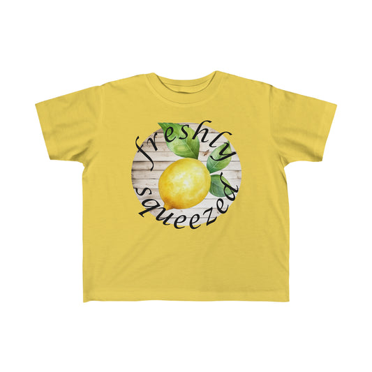 "Freshly Squeezed" Fine Jersey Toddler Tee
