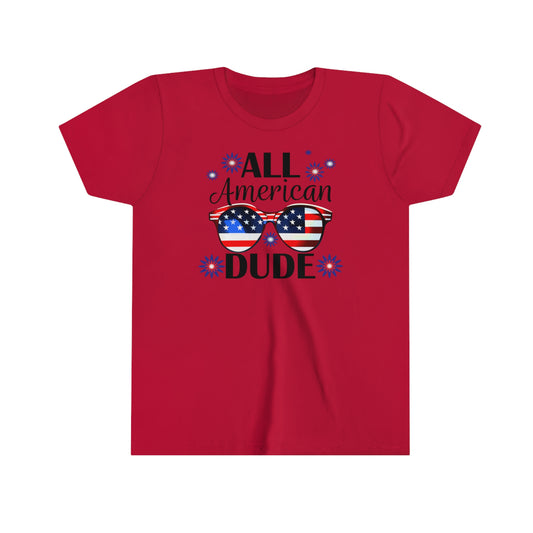 "All American Dude" Youth Short Sleeve Tee
