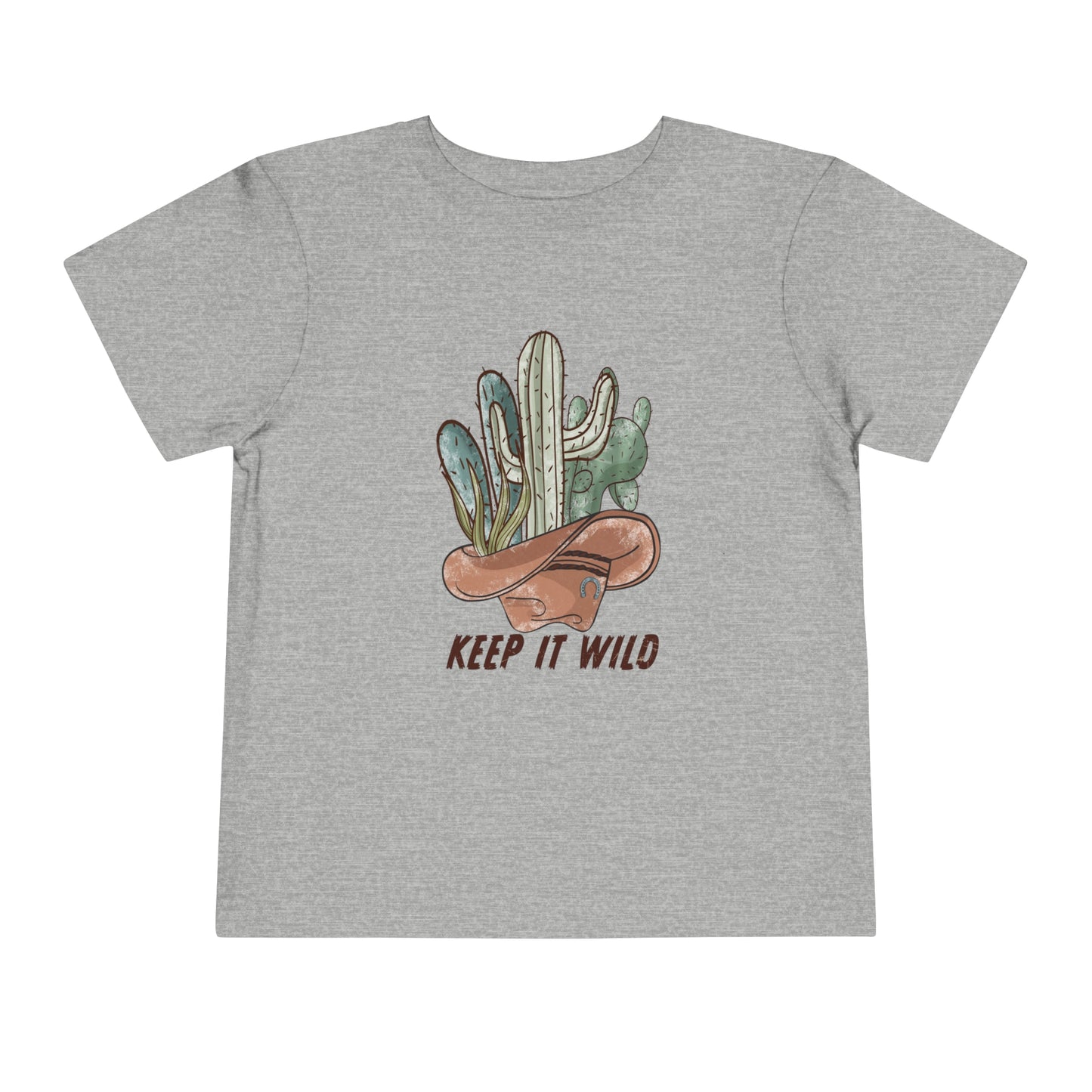 Keep It Wild | Toddler T-Shirt | Retro Western Toddler Tee