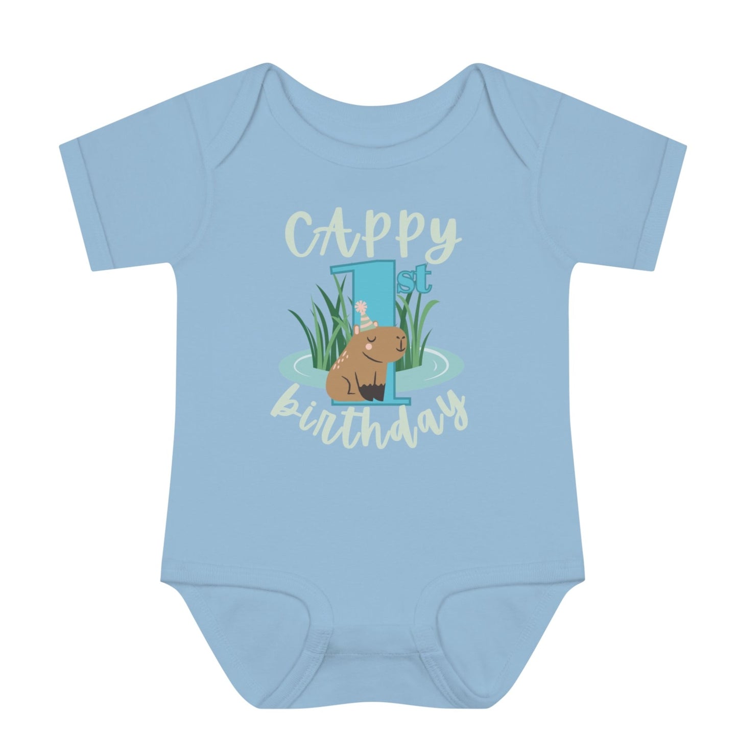 Capybara Birthday Bodysuit for Boy | First Birthday