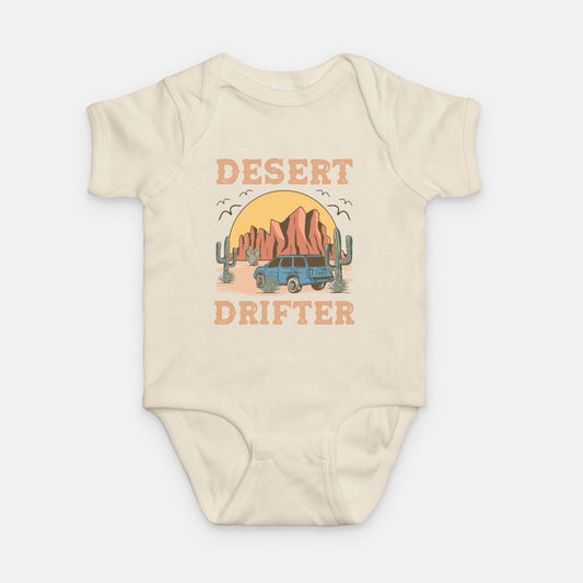 Desert Drifter | Baby Bodysuit | Retro Western Baby