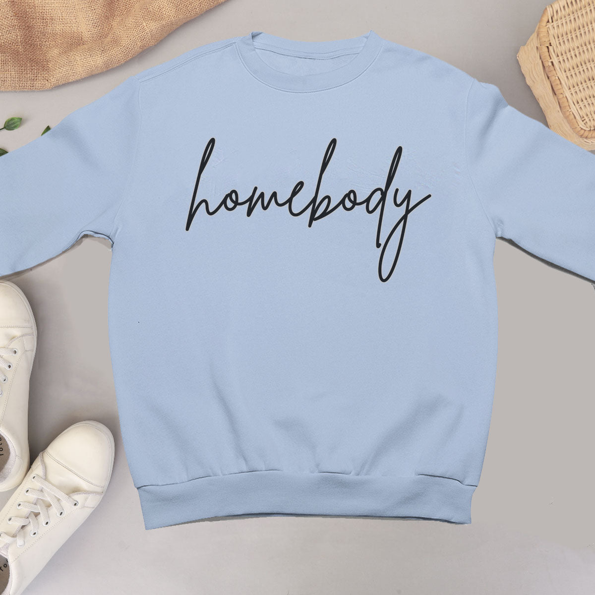 Adult "Homebody" Unisex Heavy Blend Crewneck Sweatshirt