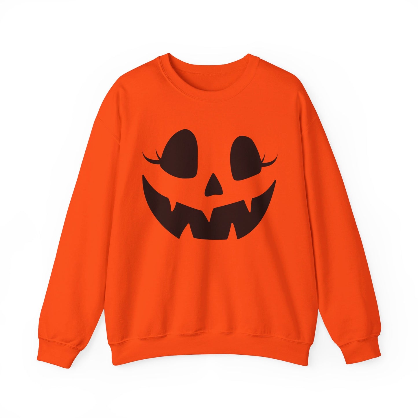 Girly Pumpkin | Adult Unisex Halloween Sweatshirt