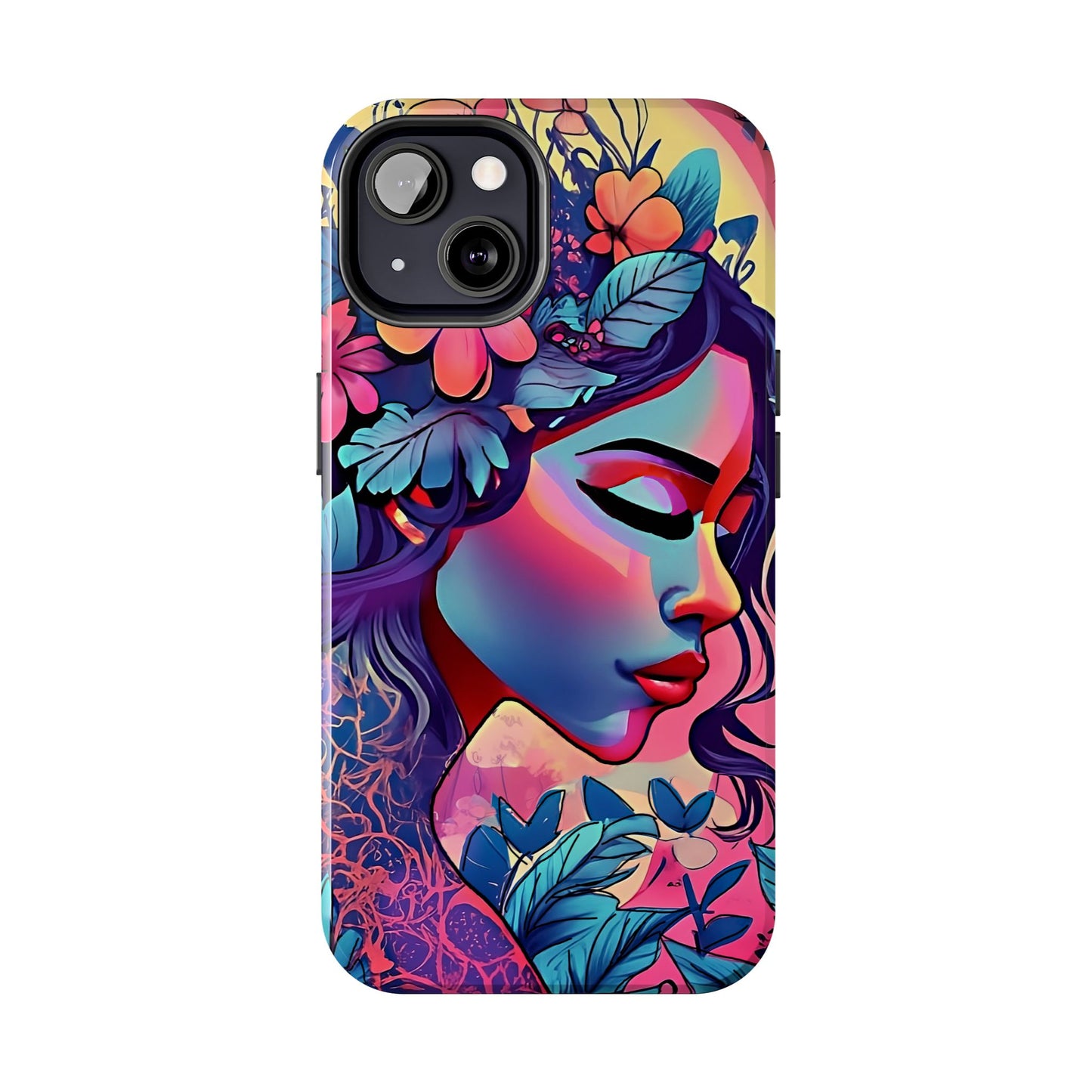 Anime iPhone Case | Water Goddess Original Art | iPhone X, iPhone 11, iPhone 12, iPhone 13, iPhone 14