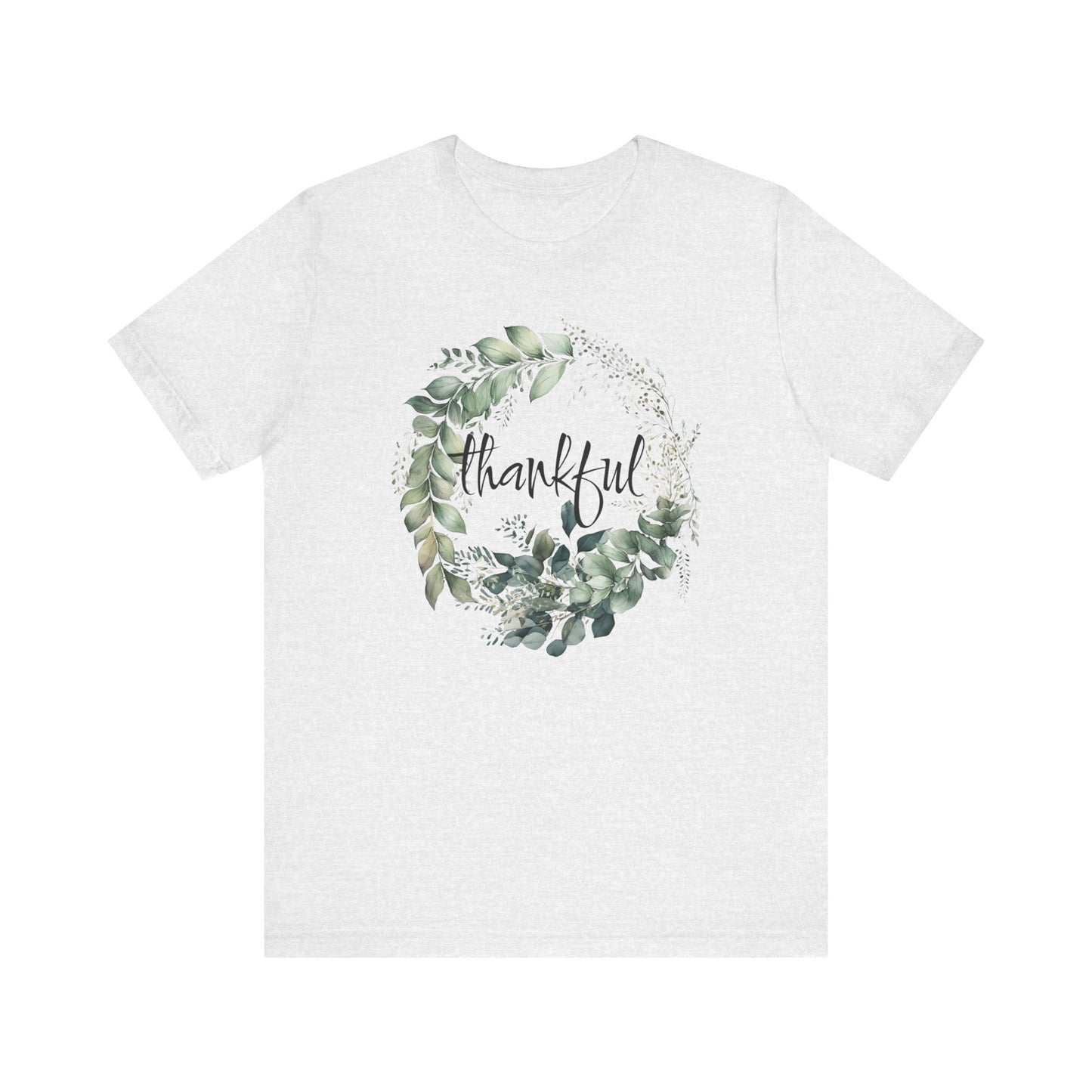 Adult "Thankful" - Unisex Jersey Short Sleeve Tee