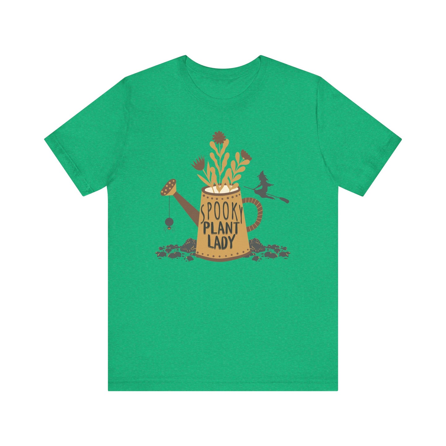 Adult "Spooky Plant Lady" - Plant Lover Unisex Jersey Short Sleeve Tee