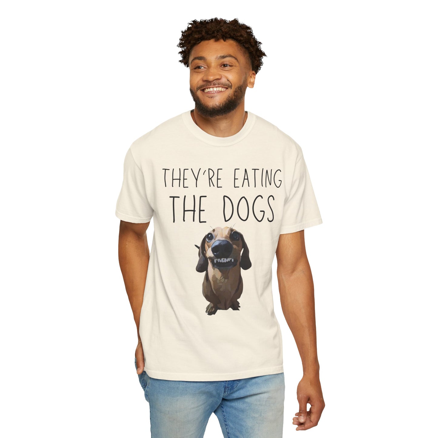 They’re Eating the Dogs! Personalized Dog T-Shirt