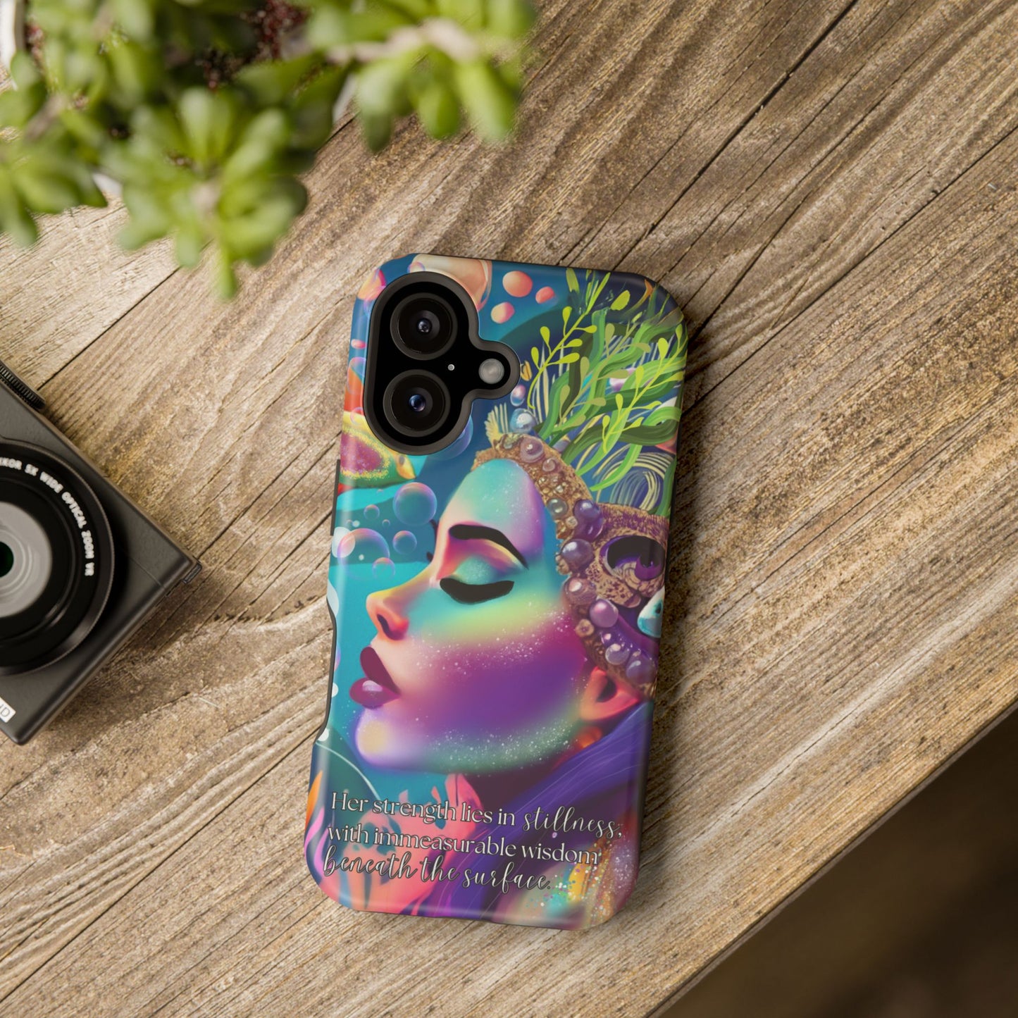 Anime Magnetic Phone Case | Water Goddess Original Art