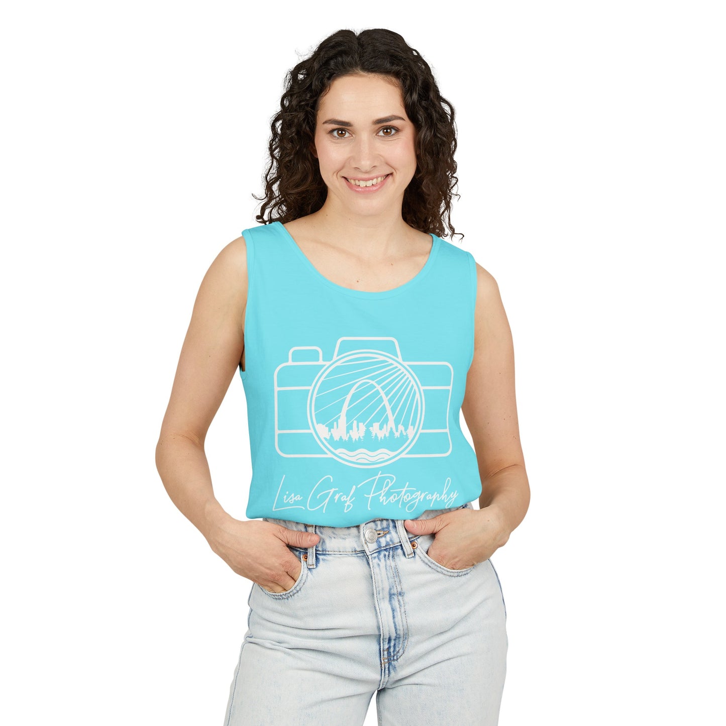 Lisa Graf Photography - Unisex Garment-Dyed Tank Top