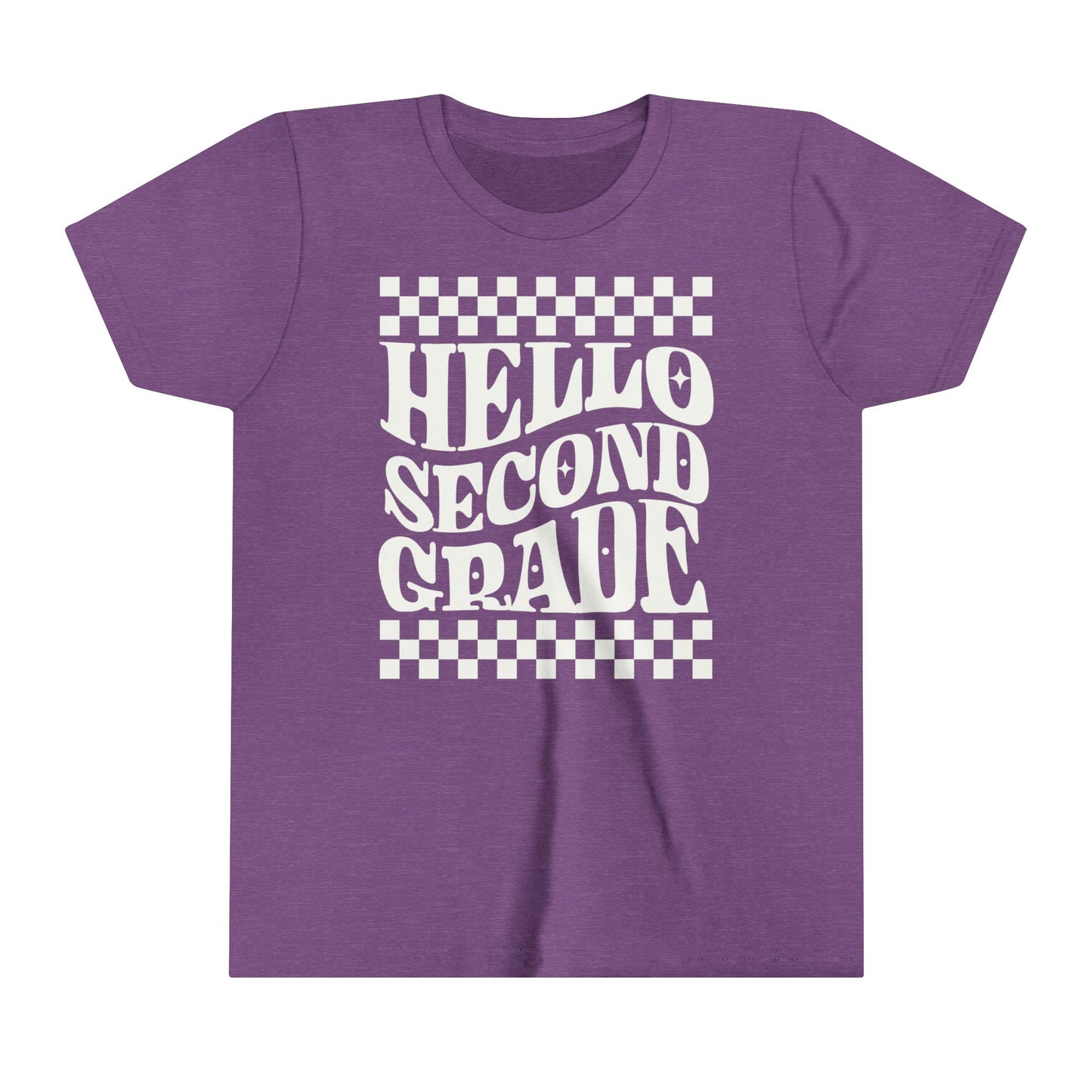 Hello Second Grade | First Day of School Kids Shirt