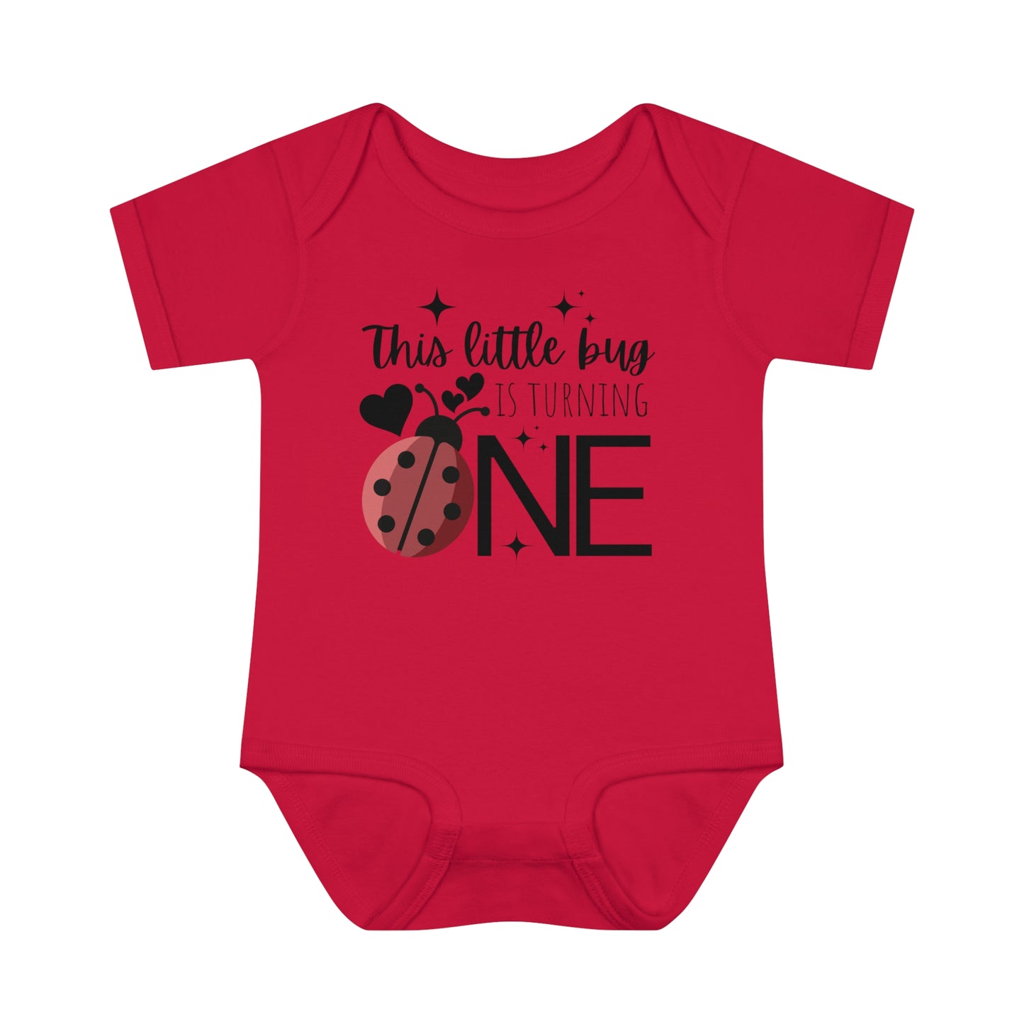 This Little Bug is Turning One | Ladybug First Birthday Shirt