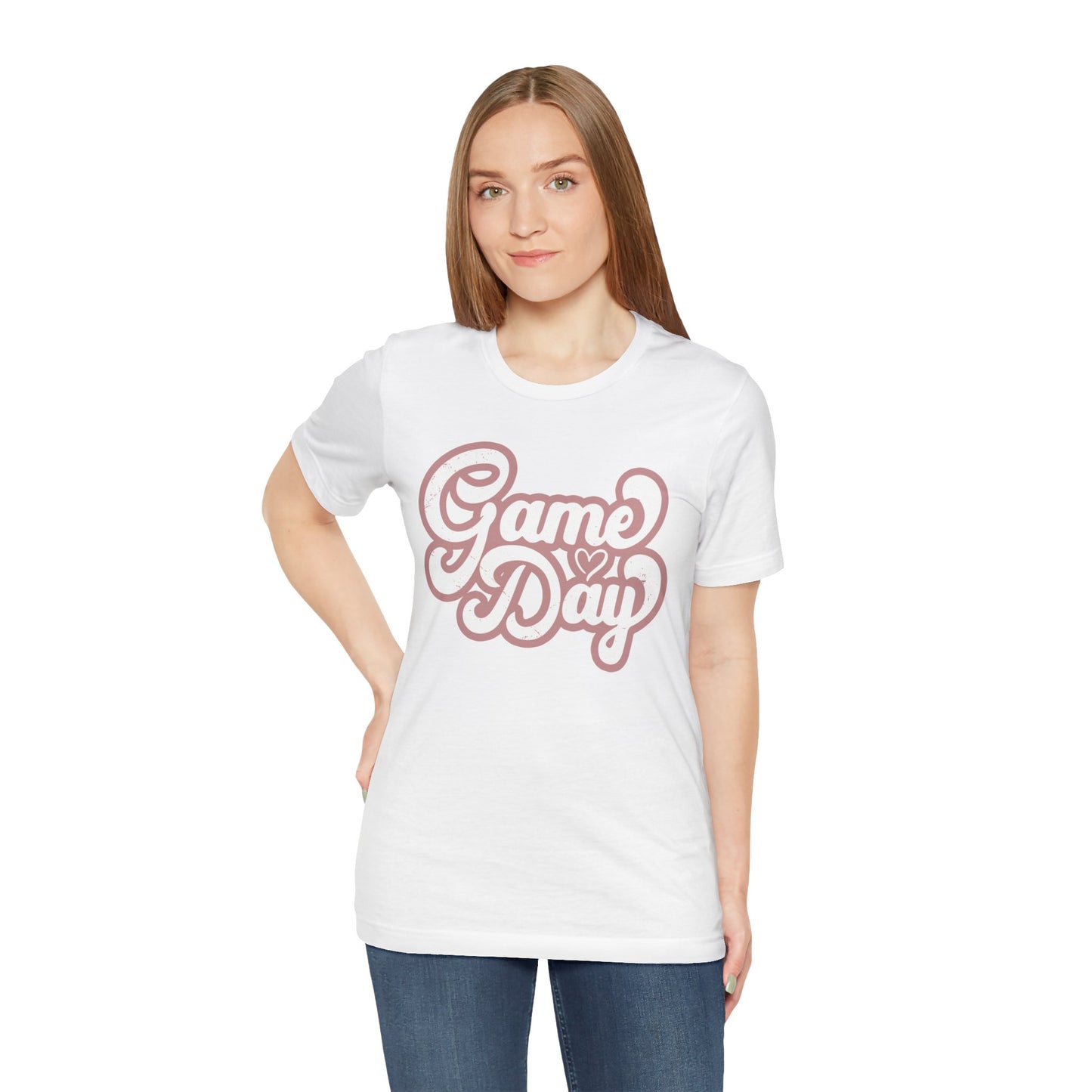 Game Day - Girly - Unisex Jersey Lightweight Tee