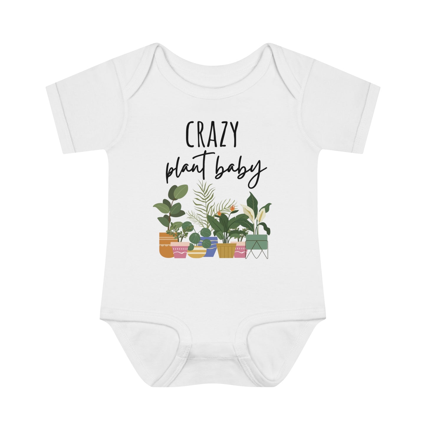 Crazy Plant Baby Bodysuit | Plant Lover Baby Shirt | Mommy and Me Set