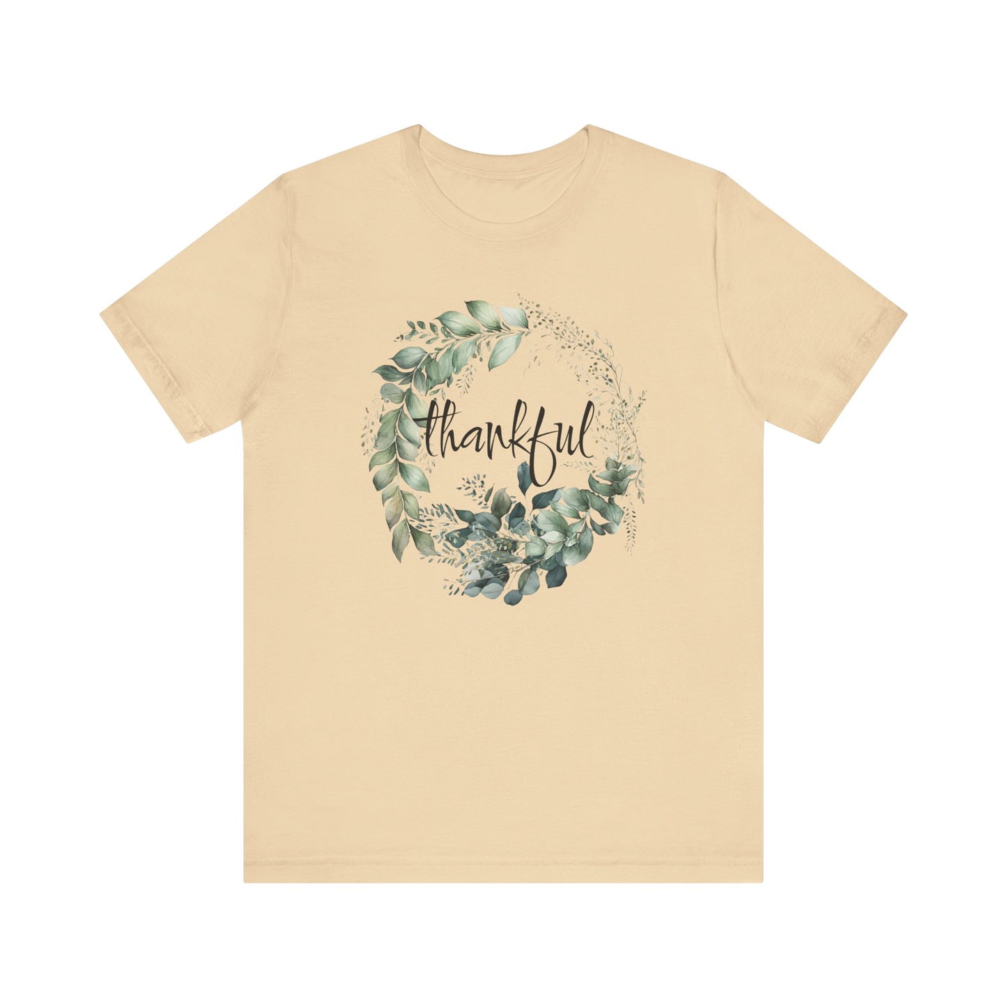 Adult "Thankful" - Unisex Jersey Short Sleeve Tee