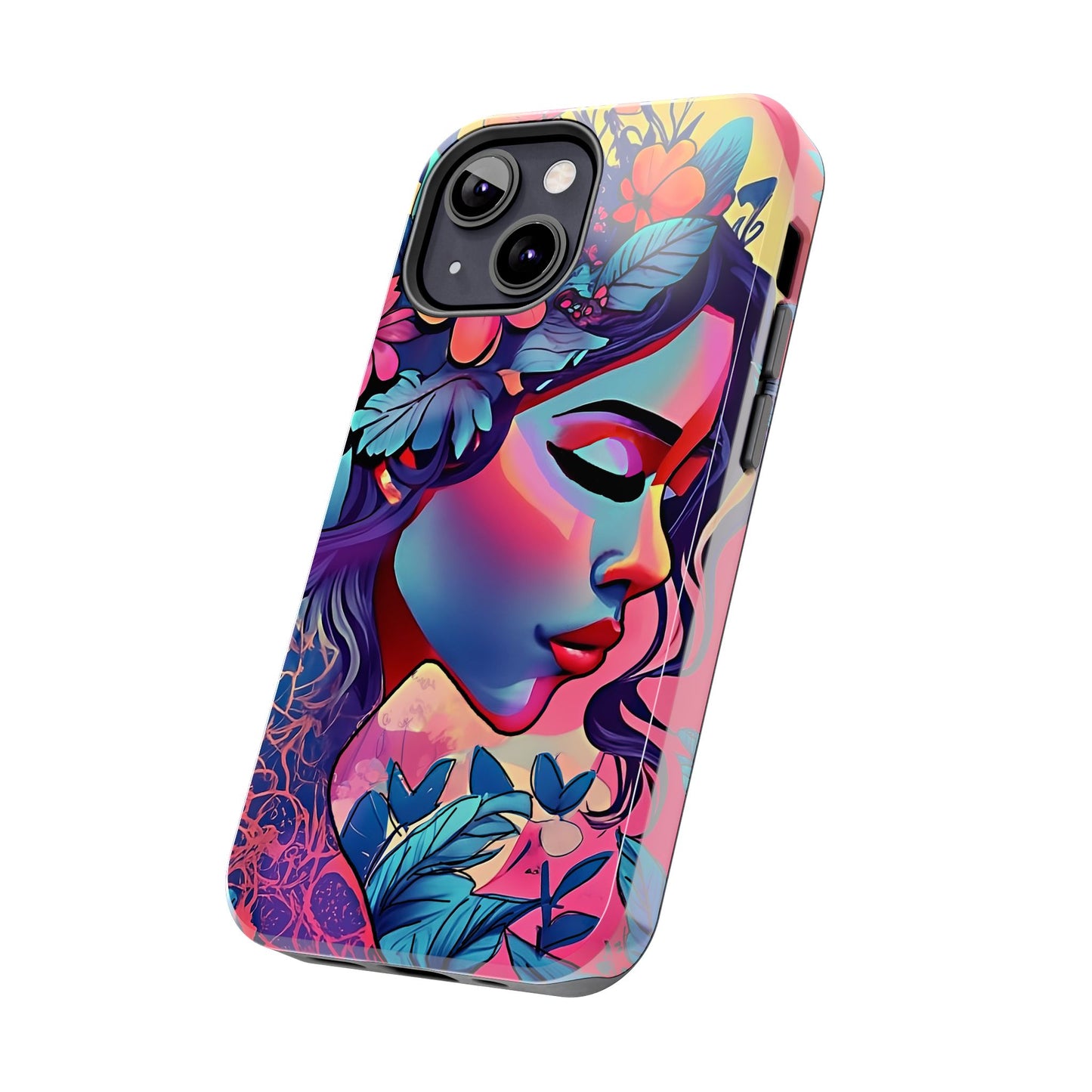 Anime iPhone Case | Water Goddess Original Art | iPhone X, iPhone 11, iPhone 12, iPhone 13, iPhone 14