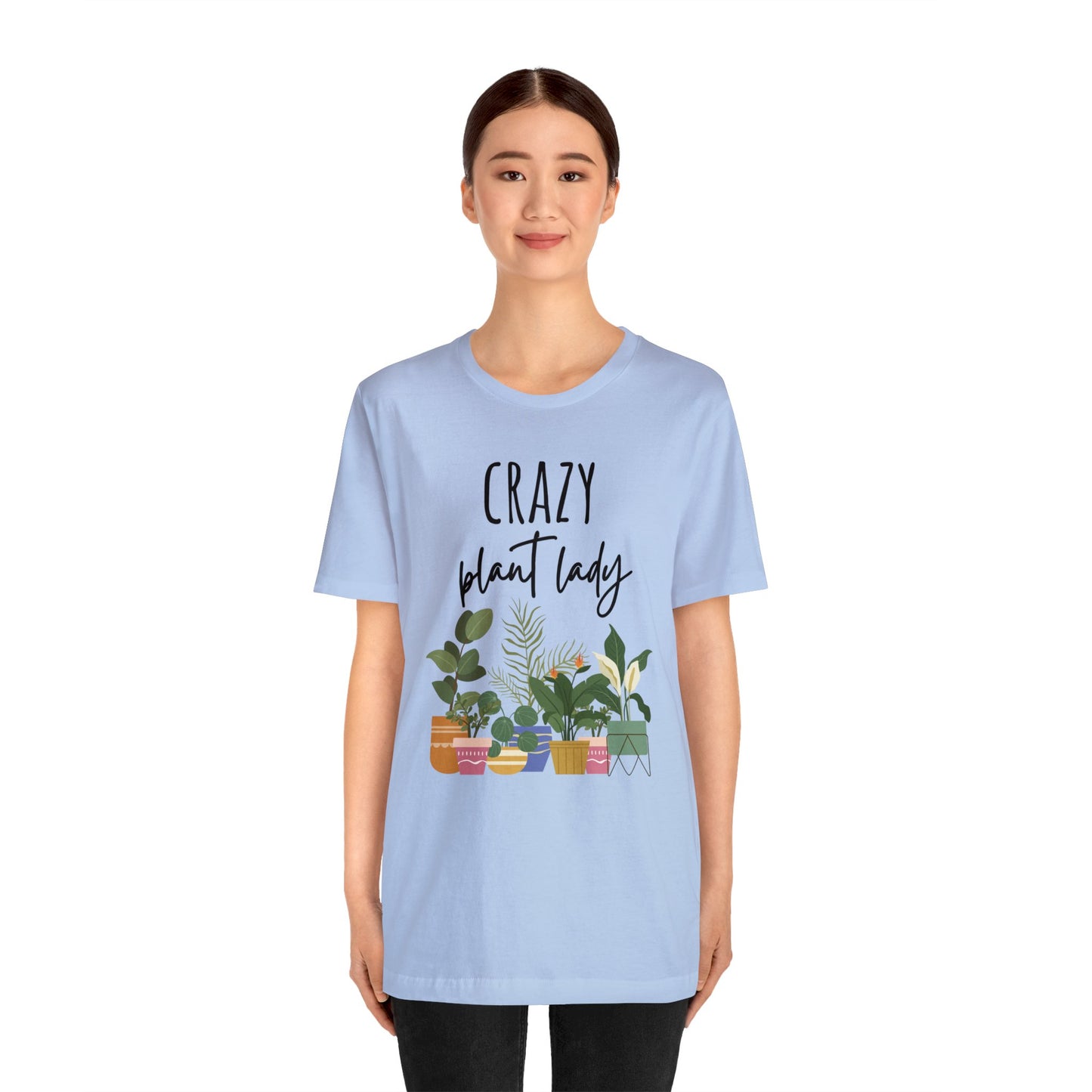 "Crazy Plant Lady" | Mommy and Me Set | Unisex Jersey Short Sleeve Tee