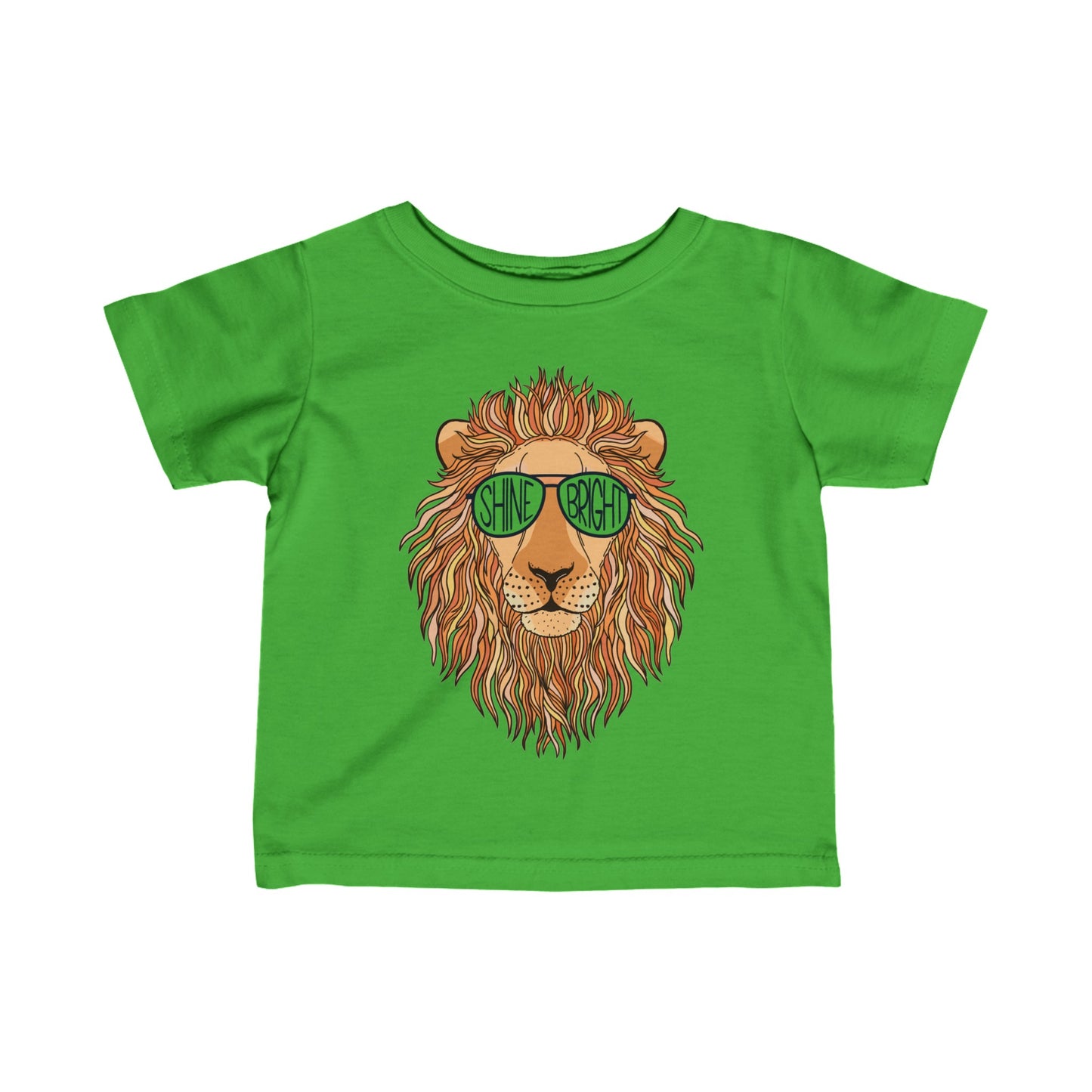 Shine Bright | Lion T-Shirt for Baby | Infant T-Shirt