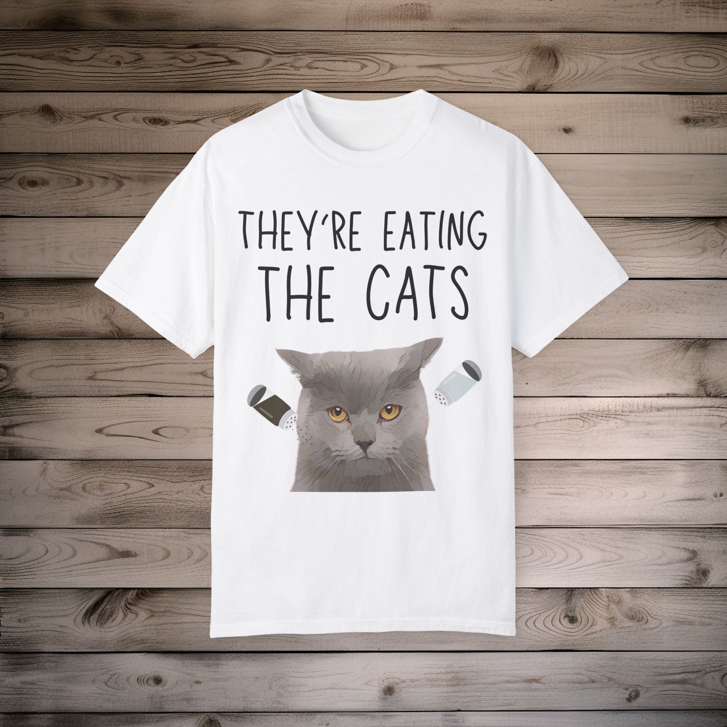 They’re Eating the Cats! Personalized Cat T-Shirt