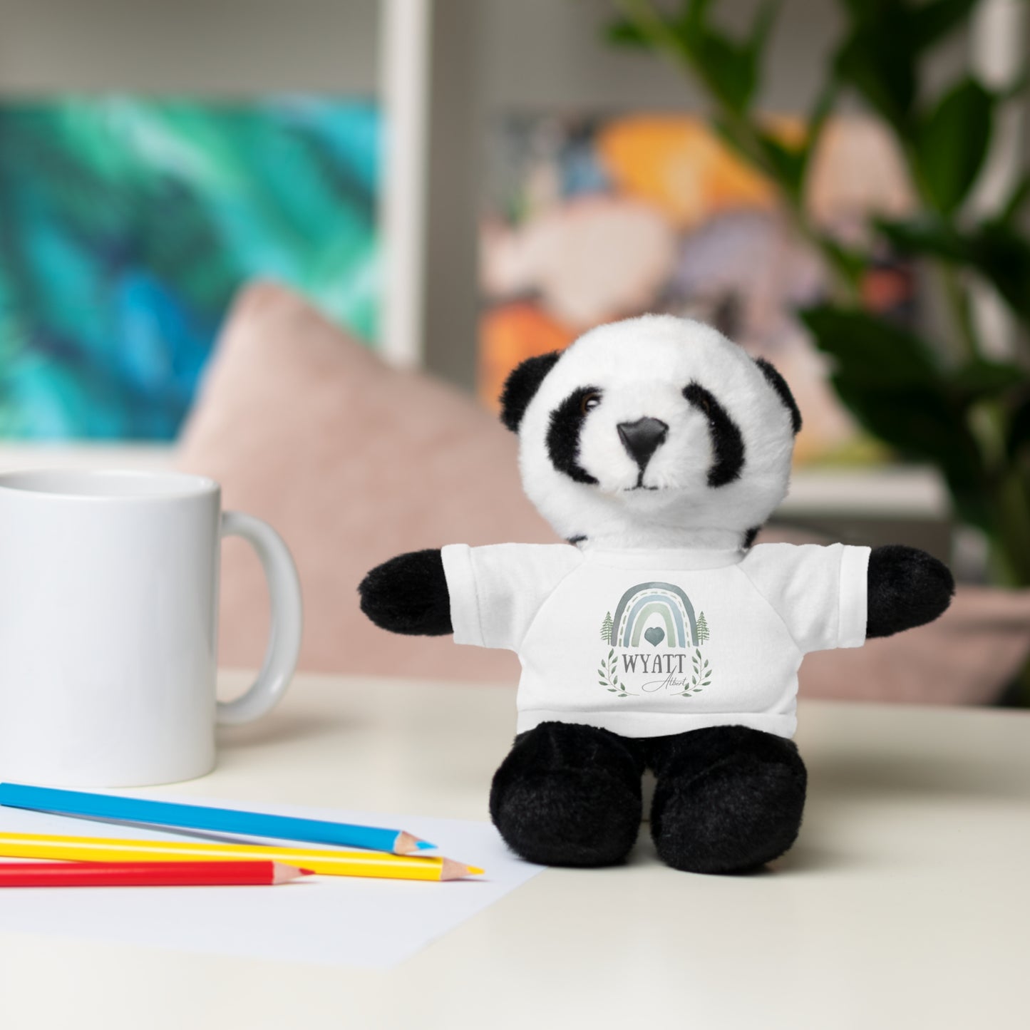 Personalized Name | Stuffed Animals with Customized Tee