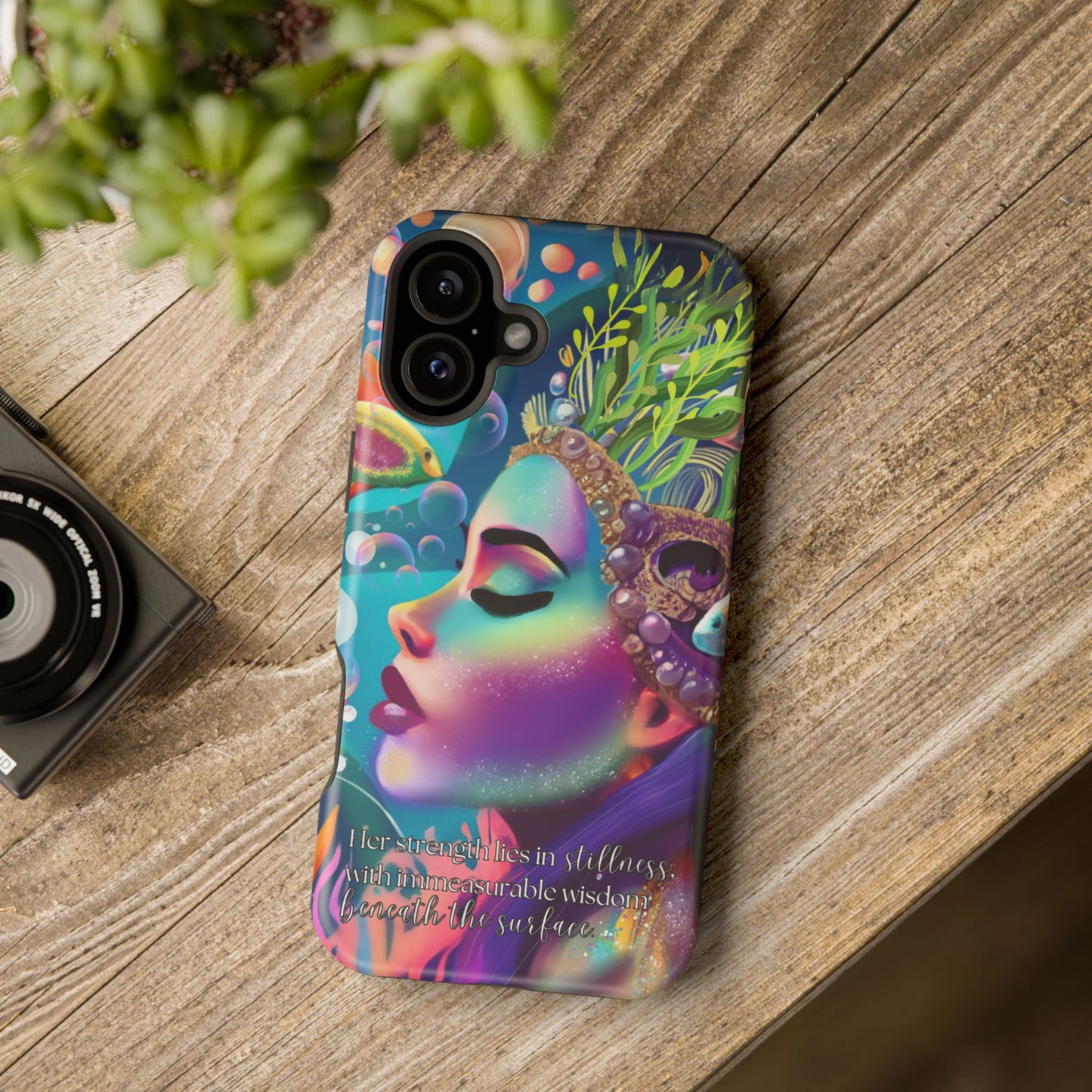 Anime Magnetic Phone Case | Water Goddess Original Art