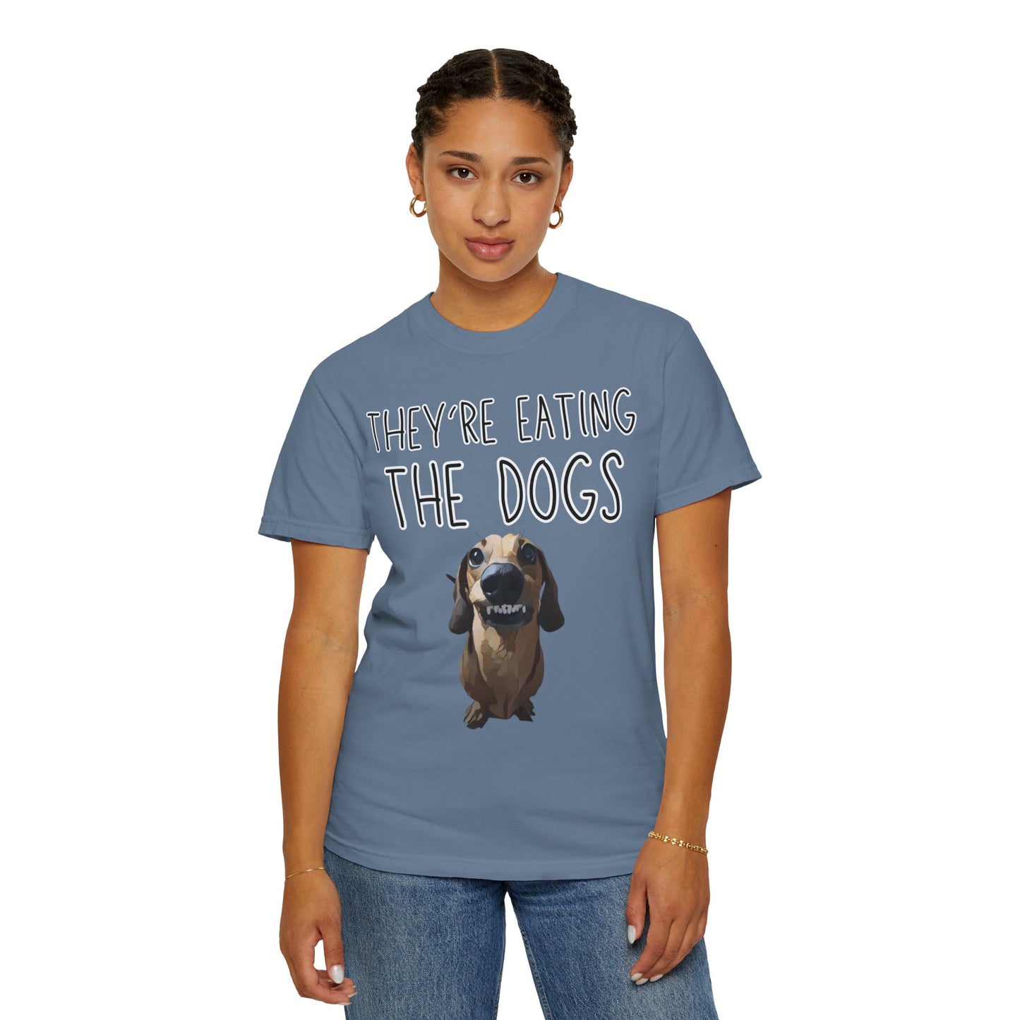 They’re Eating the Dogs! Personalized Dog T-Shirt