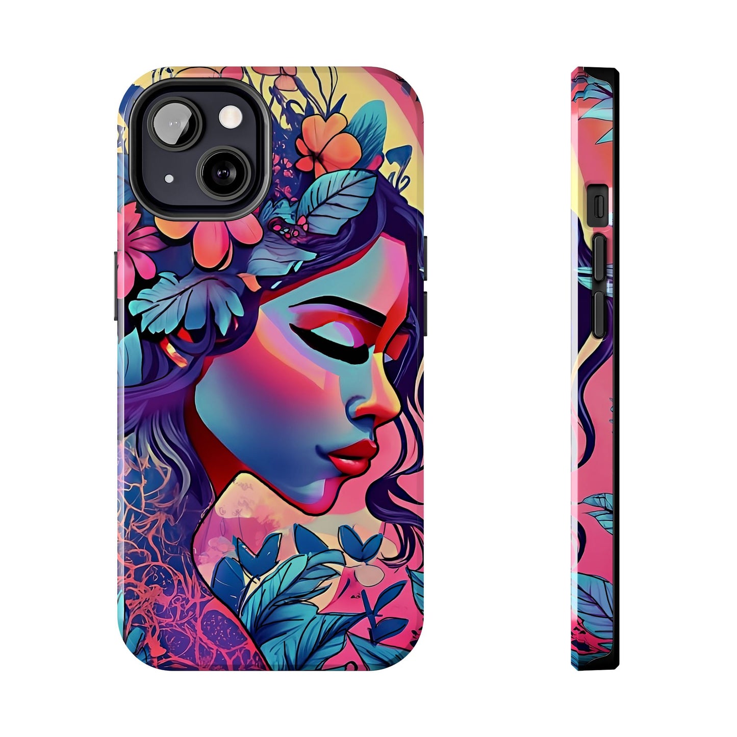 Anime iPhone Case | Water Goddess Original Art | iPhone X, iPhone 11, iPhone 12, iPhone 13, iPhone 14