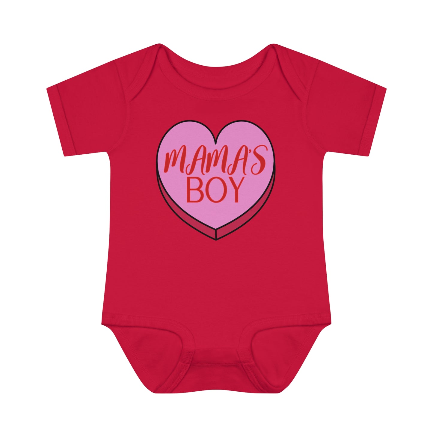 Mama's Boy | Valentine's Outfit for Baby Boy | Infant Bodysuit