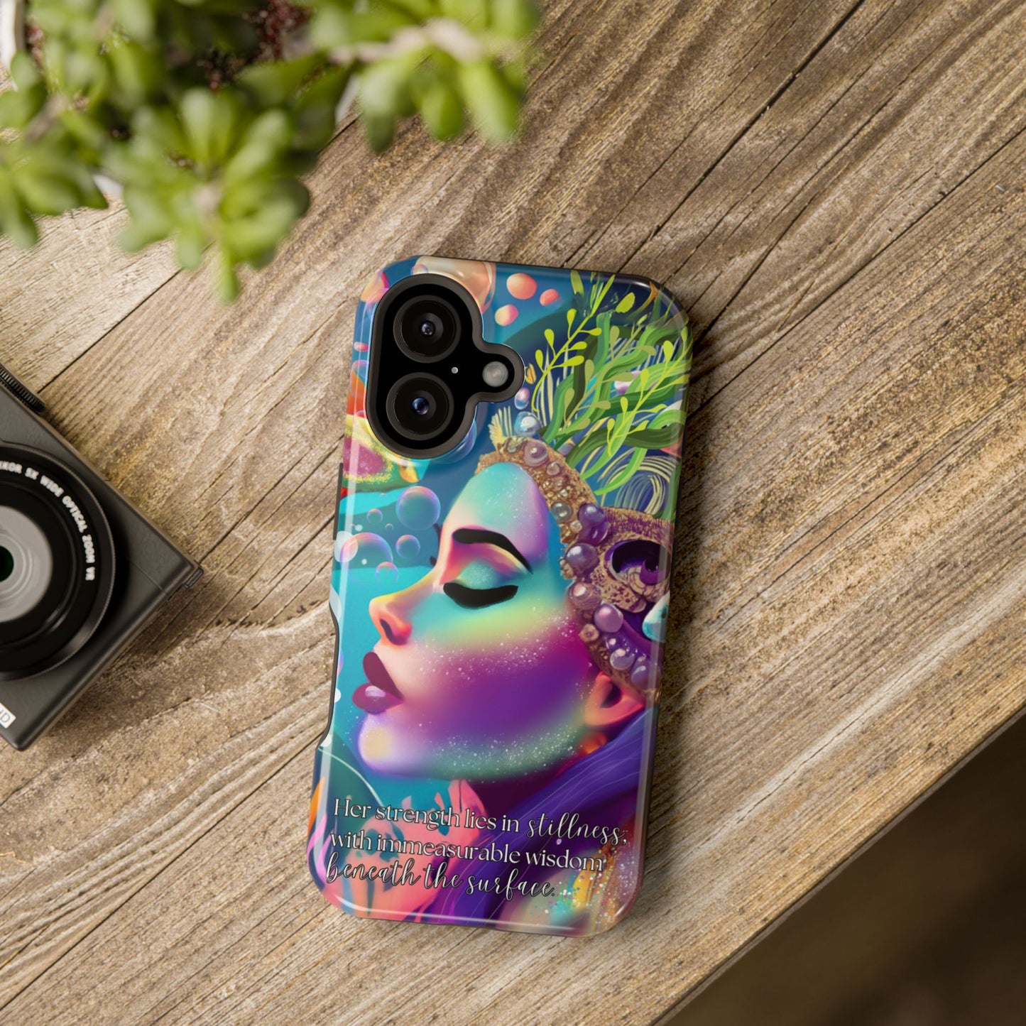 Anime Magnetic Phone Case | Water Goddess Original Art