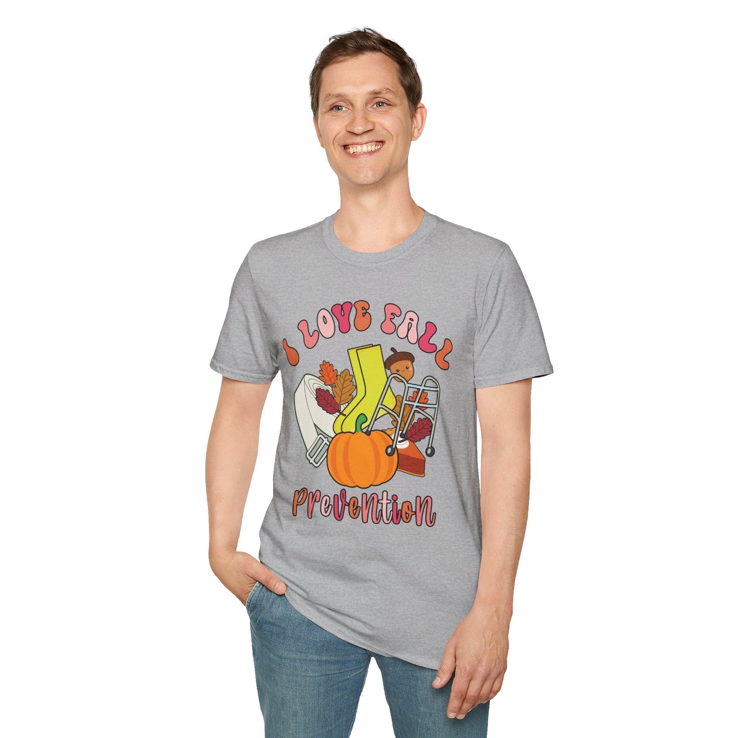 I Love Fall (Prevention) | Fall Shirt for Nurse/PT/OT/Tech