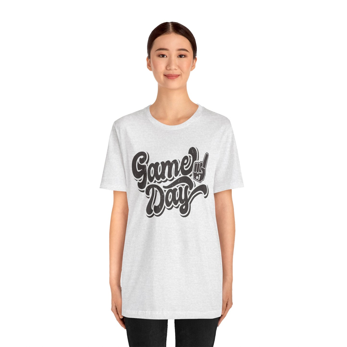 Game Day Vintage #1 Fan - Unisex Jersey Short Sleeve Tee