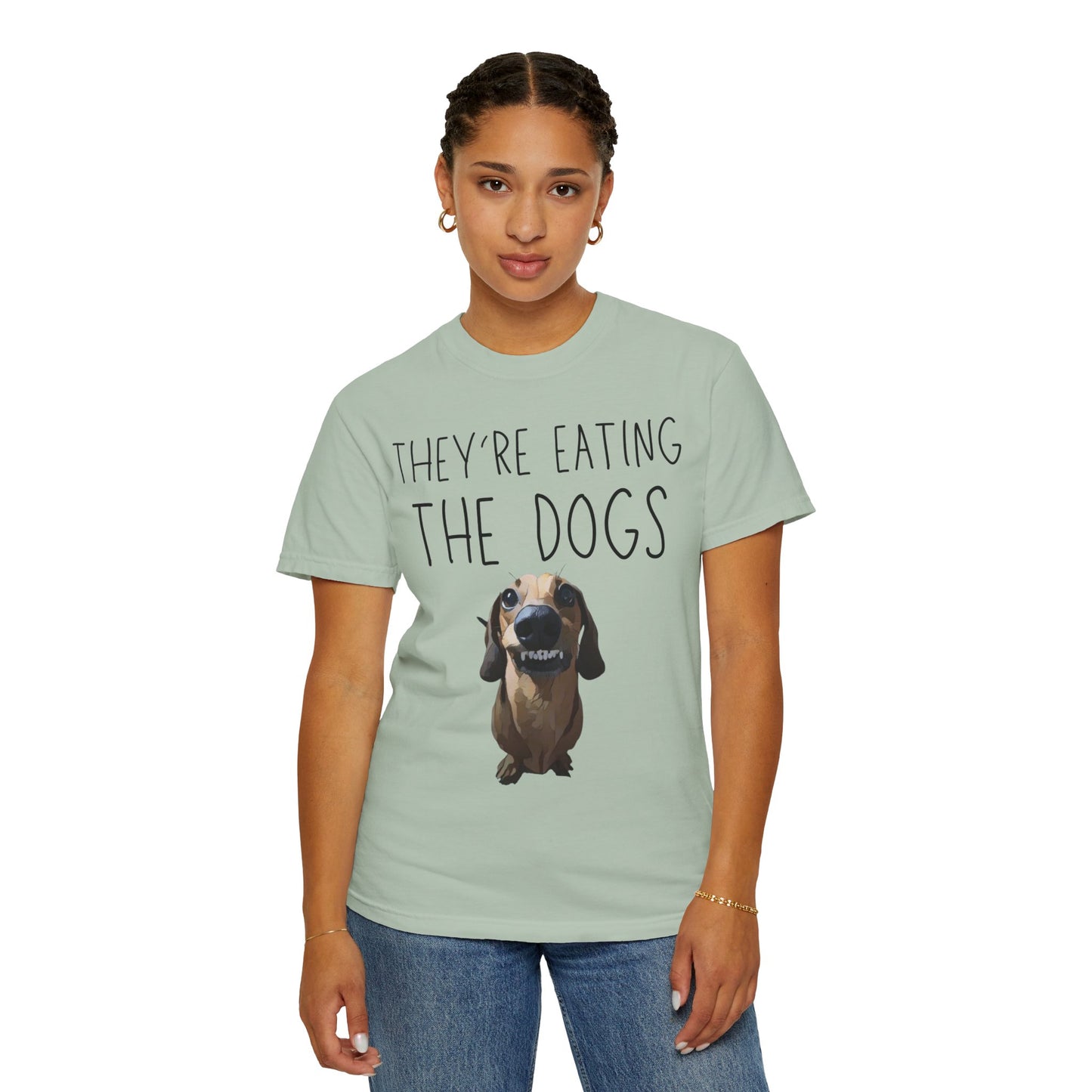 They’re Eating the Dogs! Personalized Dog T-Shirt