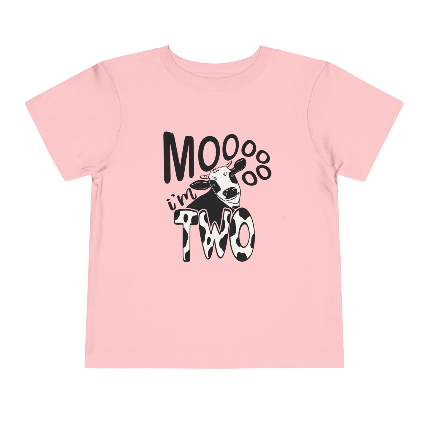 Moo I'm Two | Cow 2nd Birthday T-Shirt