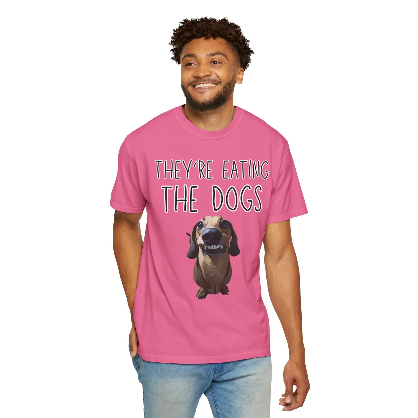 They’re Eating the Dogs! Personalized Dog T-Shirt