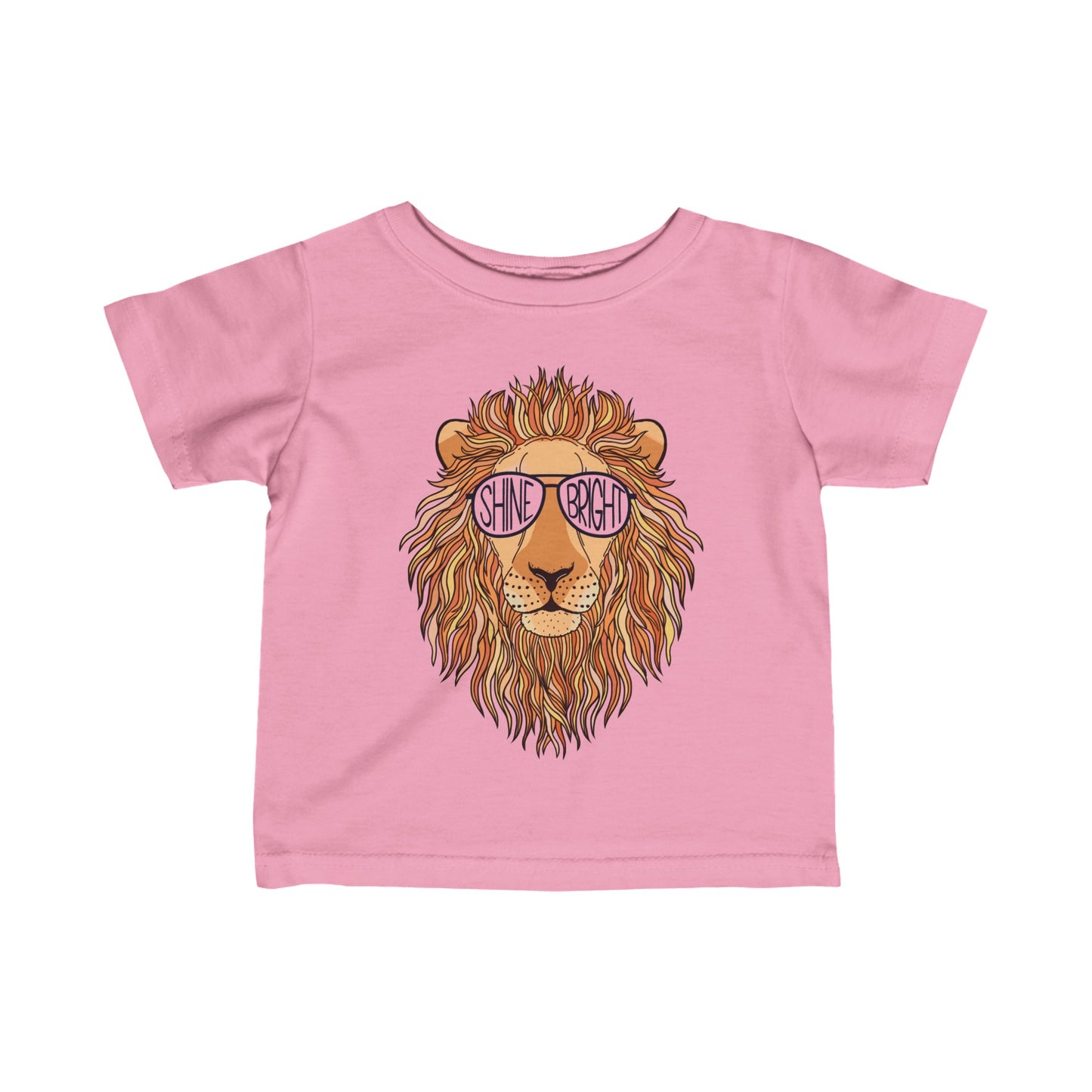 Shine Bright | Lion T-Shirt for Baby | Infant T-Shirt