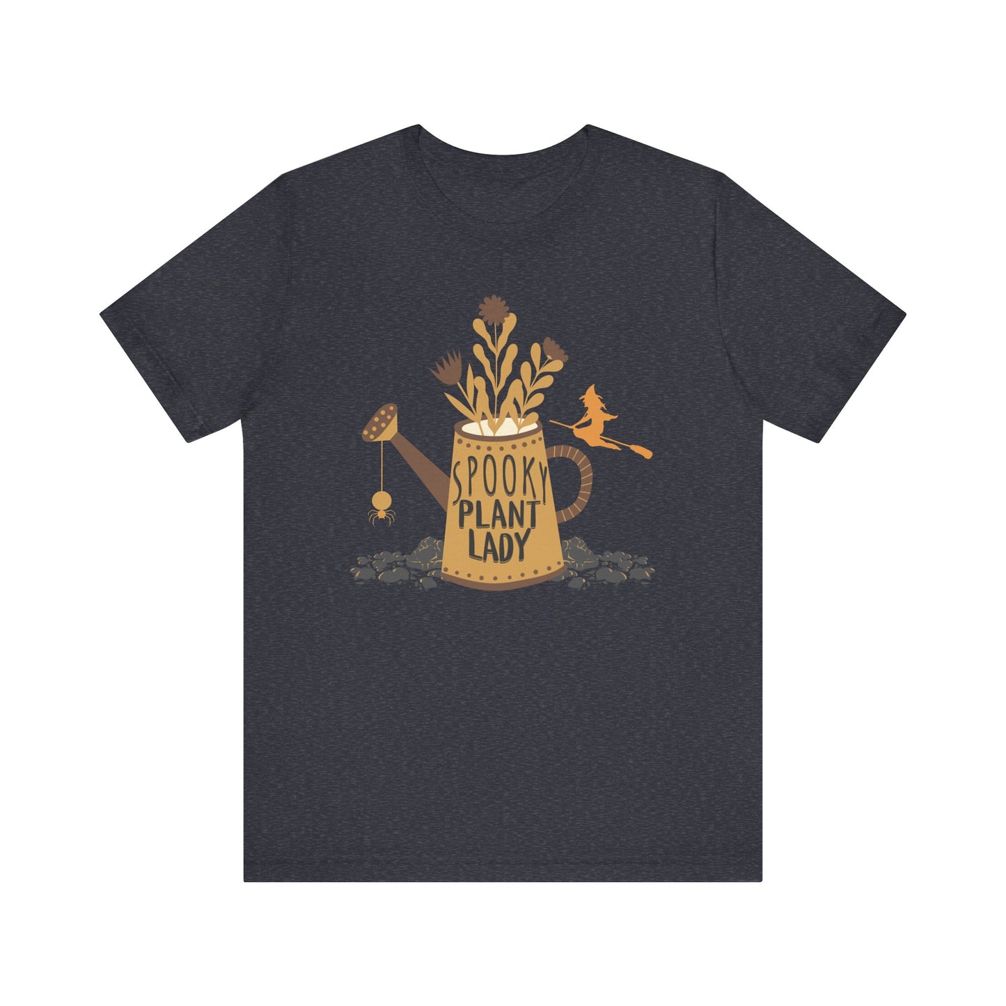 Adult "Spooky Plant Lady" - Plant Lover Unisex Jersey Short Sleeve Tee