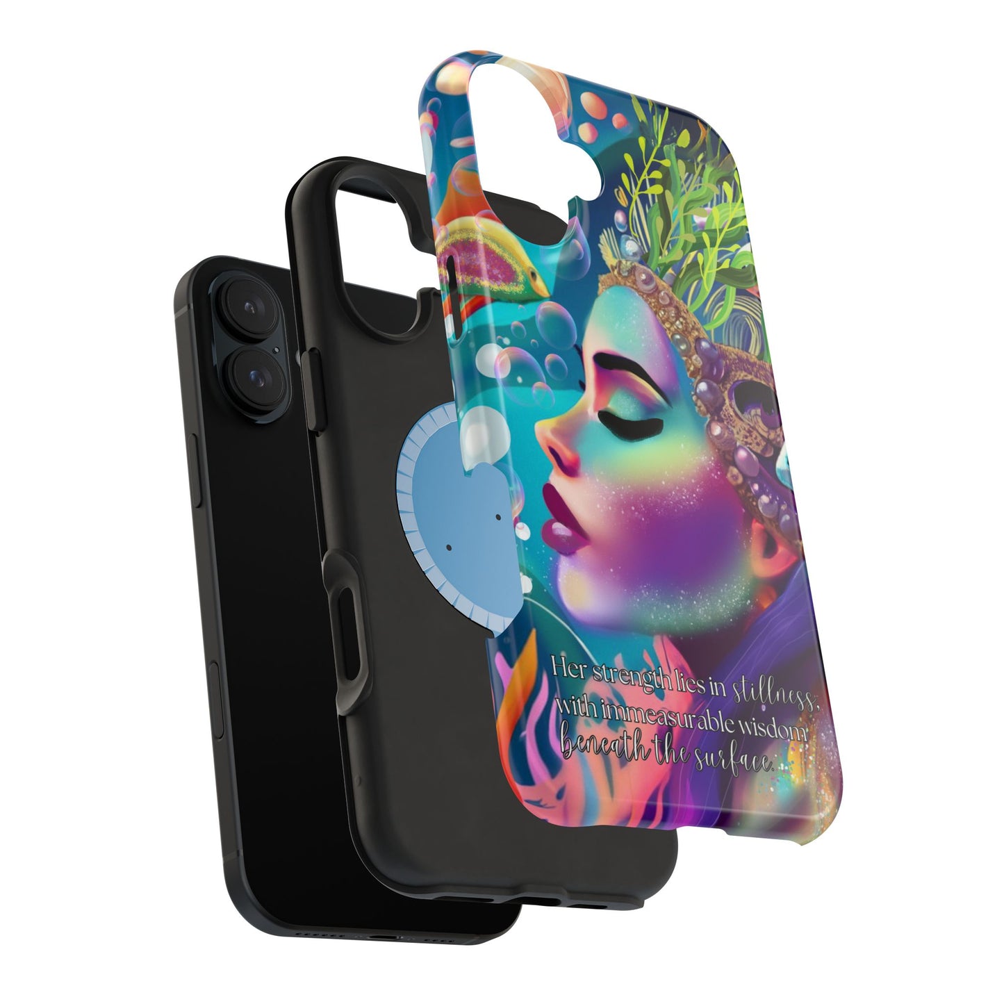 Anime Magnetic Phone Case | Water Goddess Original Art