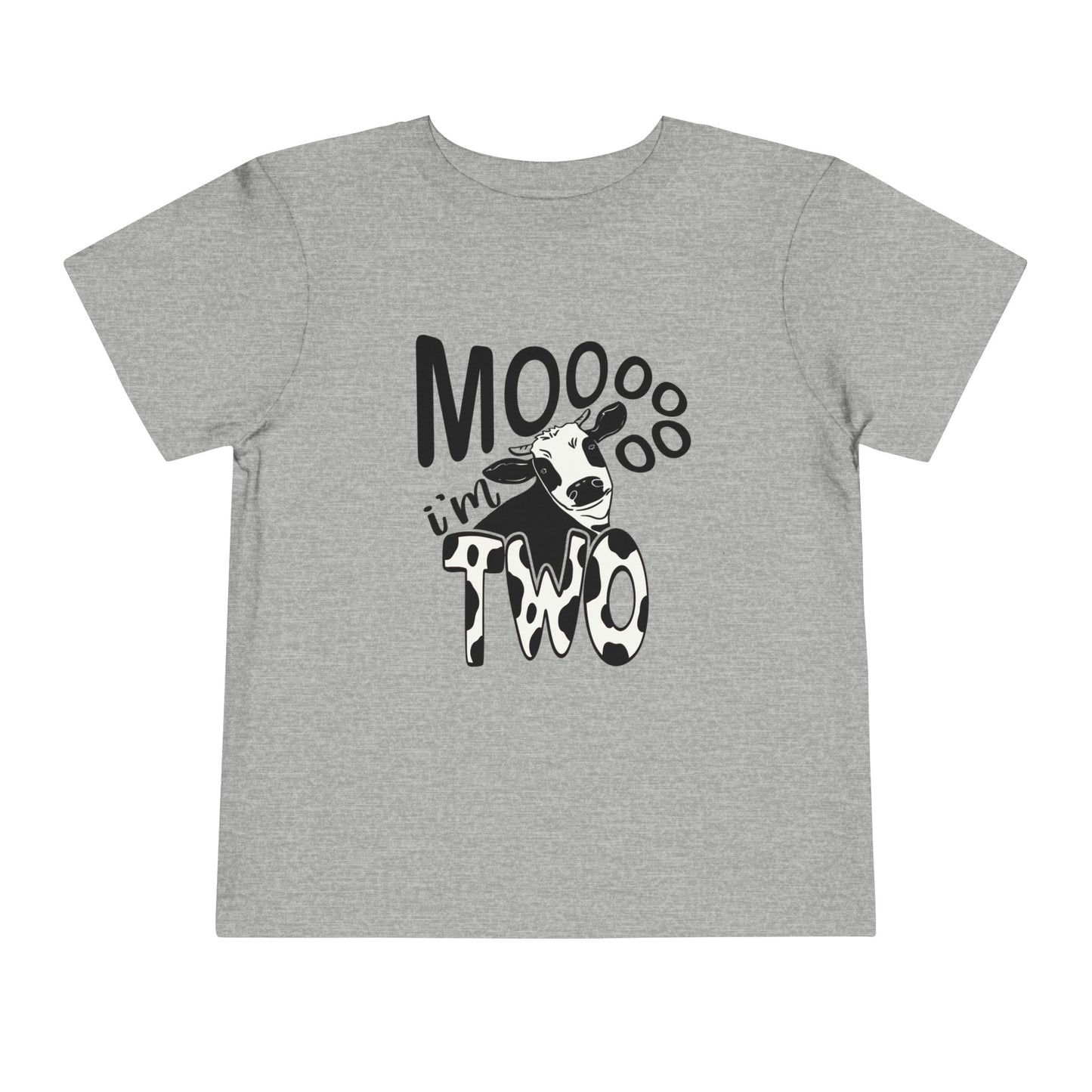 Moo I'm Two | Cow 2nd Birthday T-Shirt