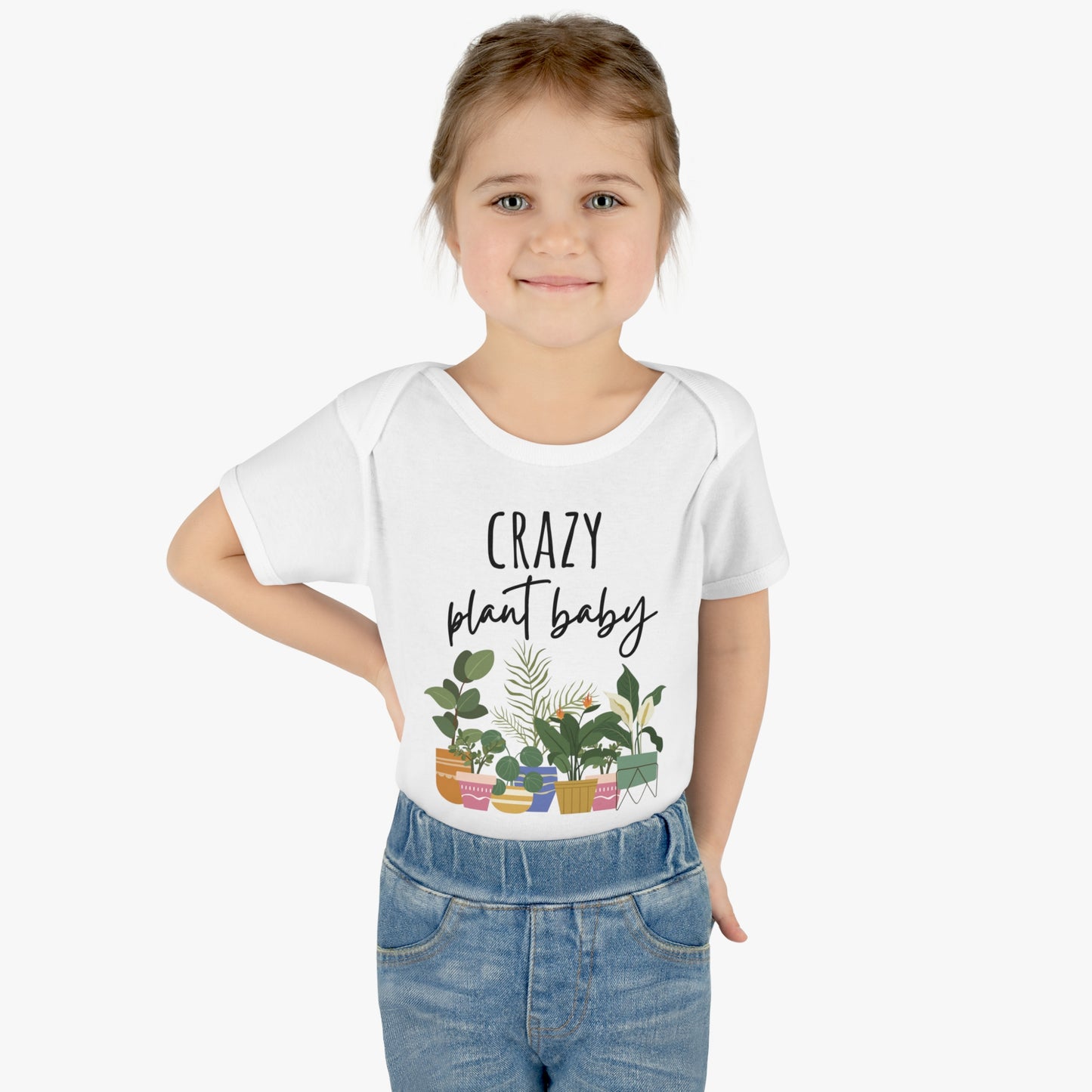 Crazy Plant Baby Bodysuit | Plant Lover Baby Shirt | Mommy and Me Set
