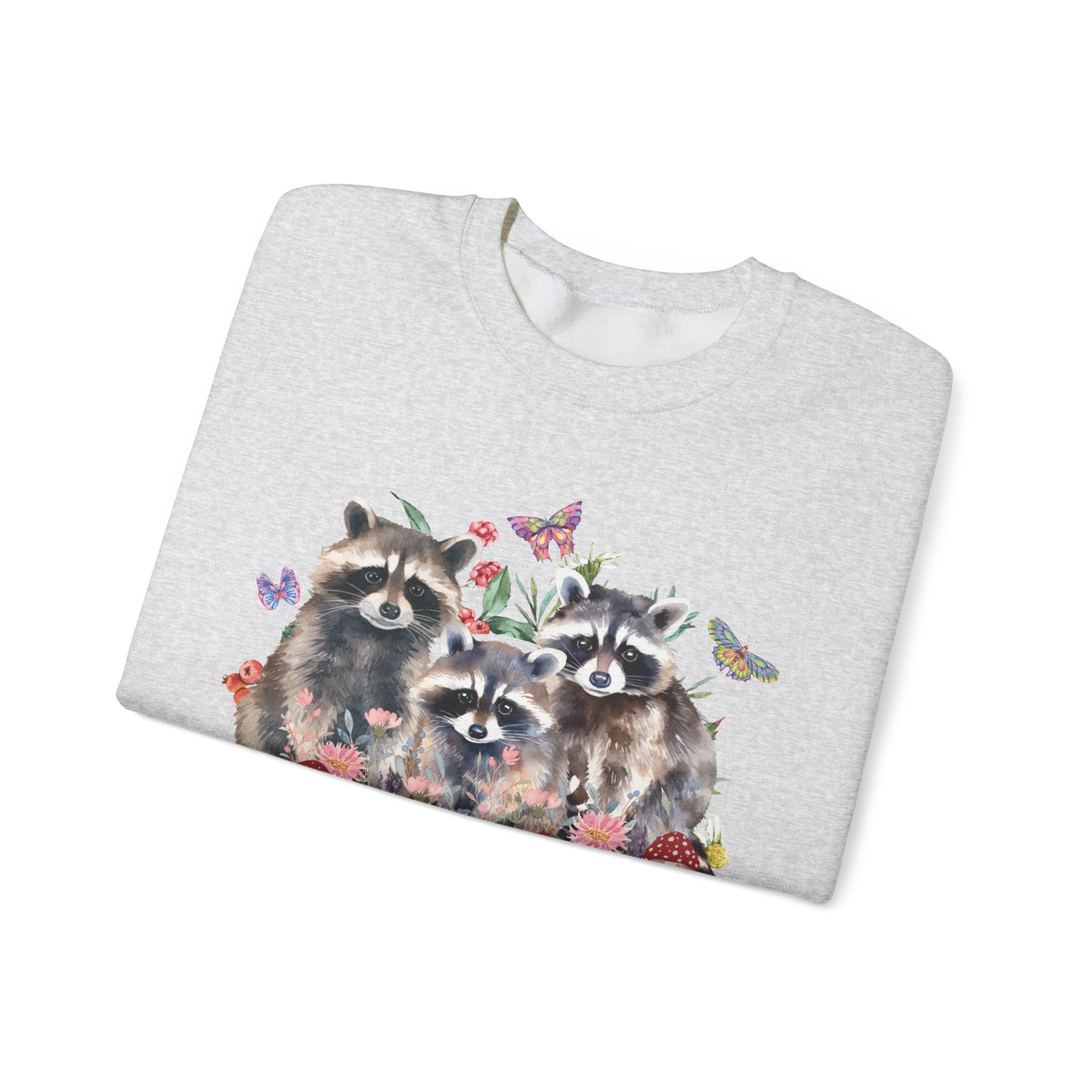 Vintage Raccoon Crewneck Sweatshirt