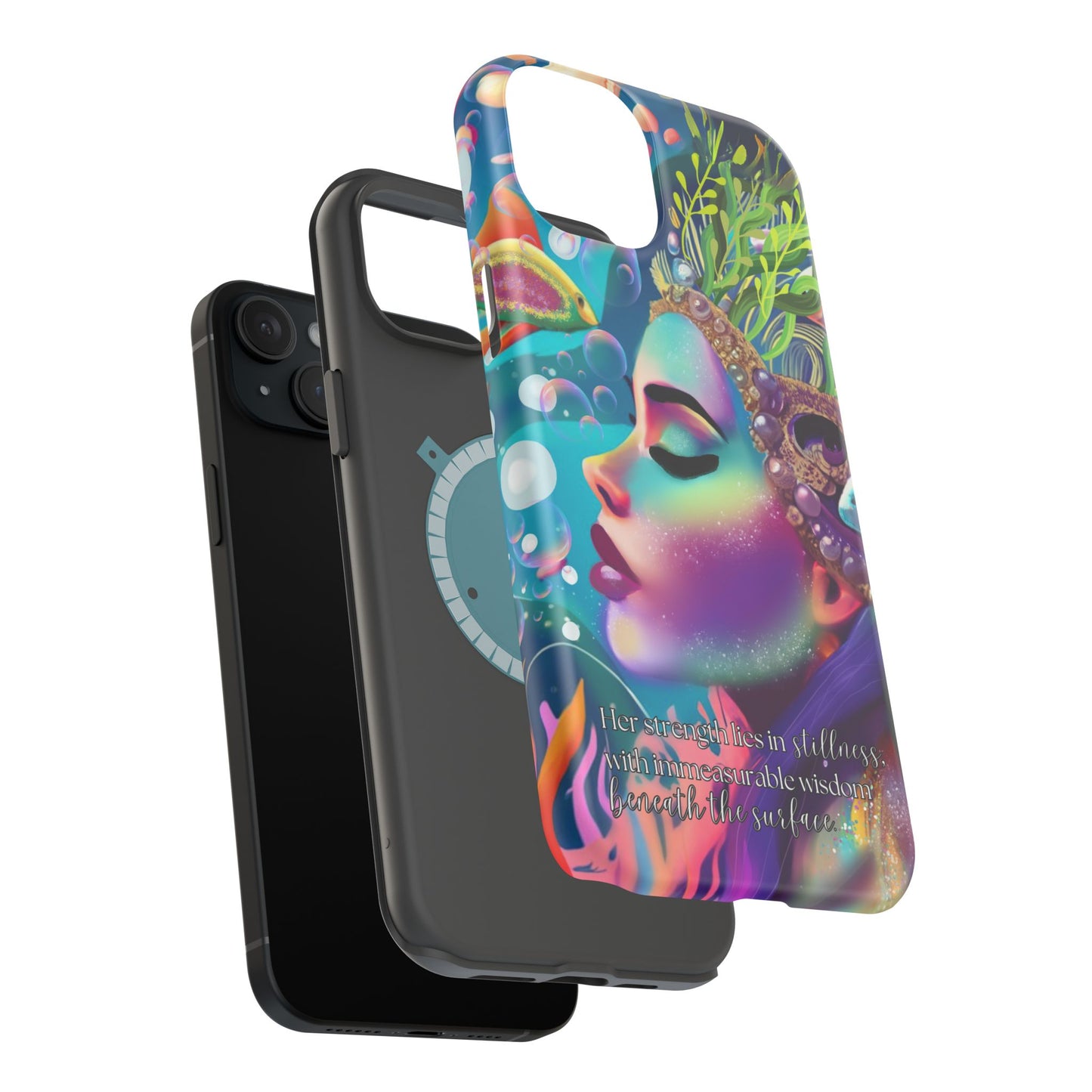 Anime Magnetic Phone Case | Water Goddess Original Art