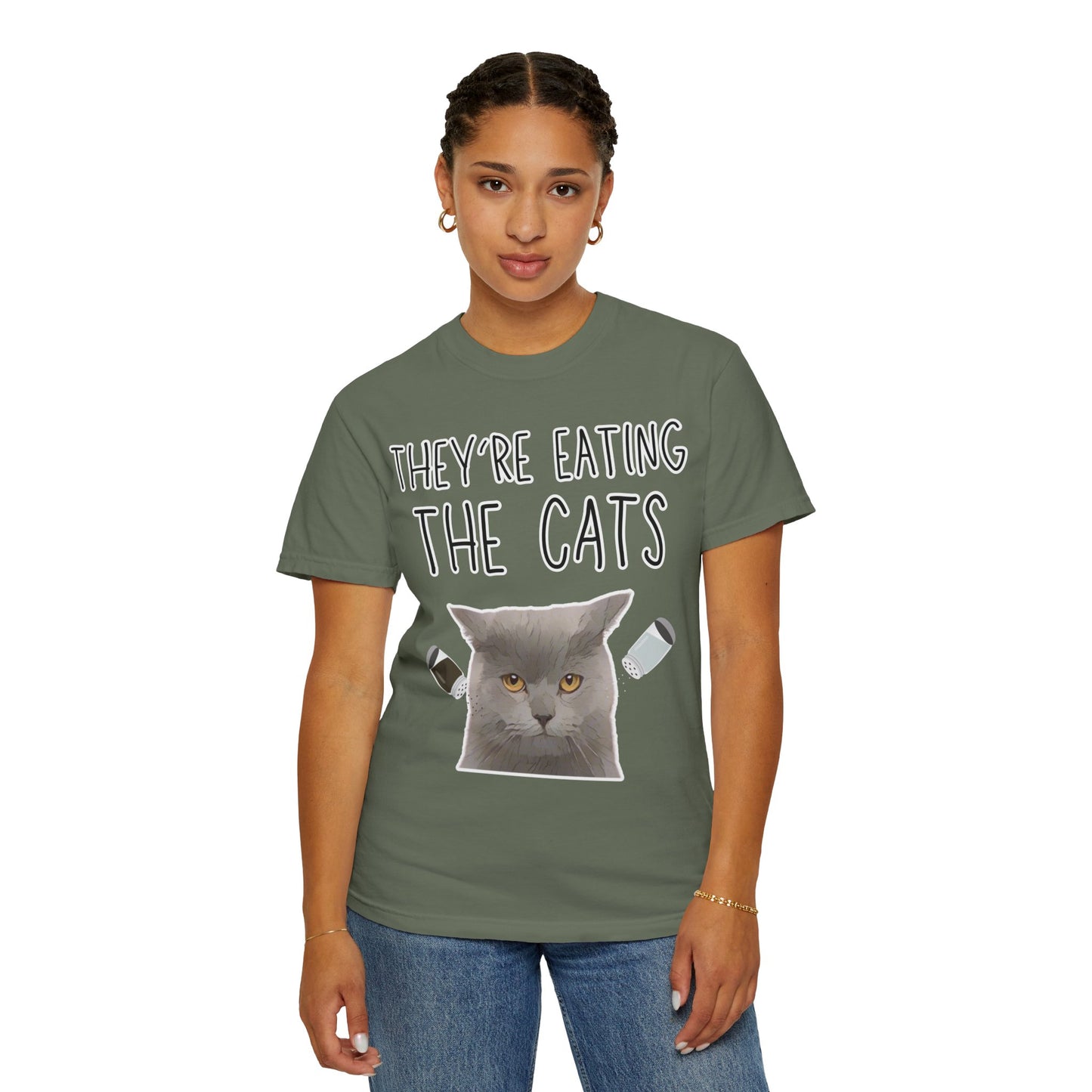 They’re Eating the Cats! Personalized Cat T-Shirt